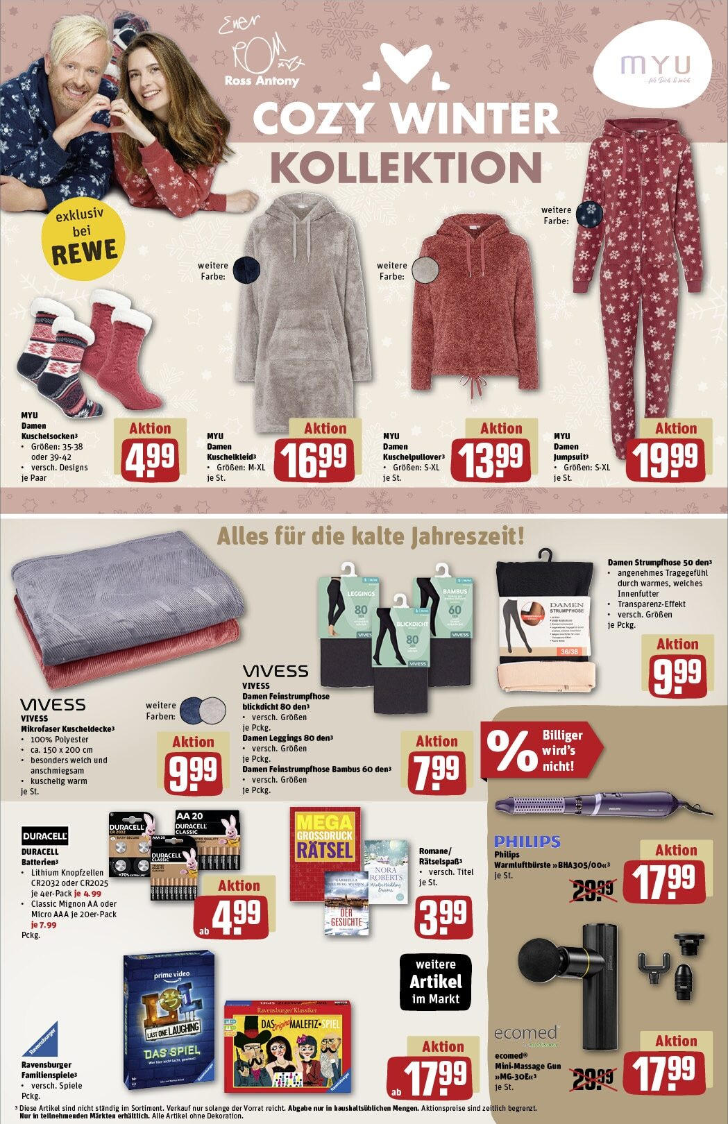 Rewe - Rewe: Wochenangebote (ab 15.12.2024) zum Blättern » Angebote | Seite: 23 | Produkte: Spiel, Philips, Leggings, Video