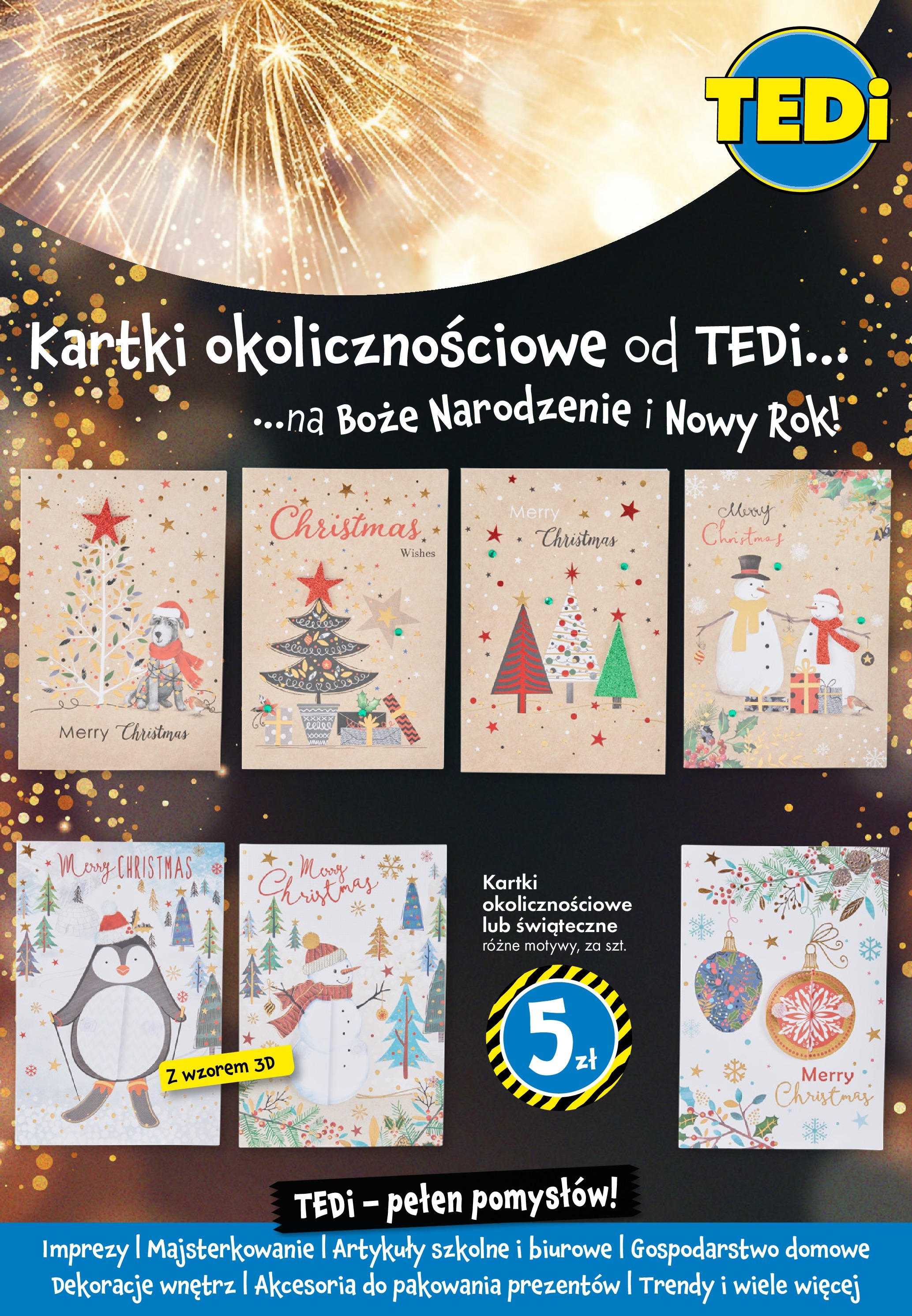 TEDi - Tedi gazetka do 21.12.2024 od (11.12.2024 - 21.12.2024) | Strona: 7 | Produkty: Artykuły szkolne