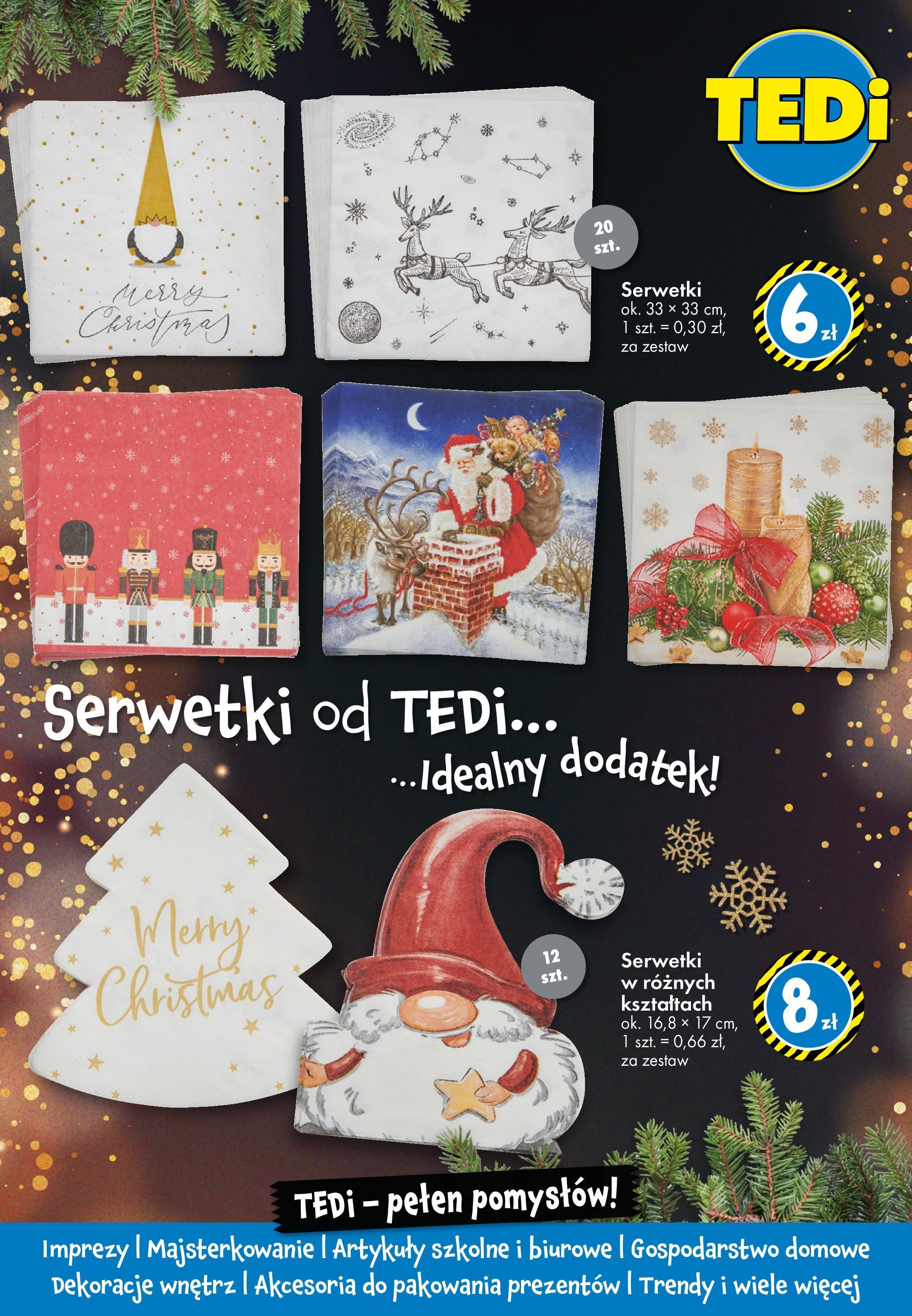 TEDi - Tedi gazetka do 21.12.2024 od (11.12.2024 - 21.12.2024) | Strona: 8 | Produkty: Artykuły szkolne