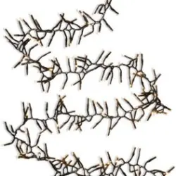 JYSK Instalație exterior KORNSTEN 1000 LED și temporizator