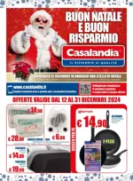 Casalandia Buon Natale e Buon Risparmio - al 31.12.2024