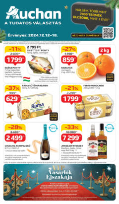 Auchan akciós ujság - amely érvényes a következő dátumtól: 12.12.2024 | Oldal: 42 | Termékek: Lime, Körte, Heineken, Eper