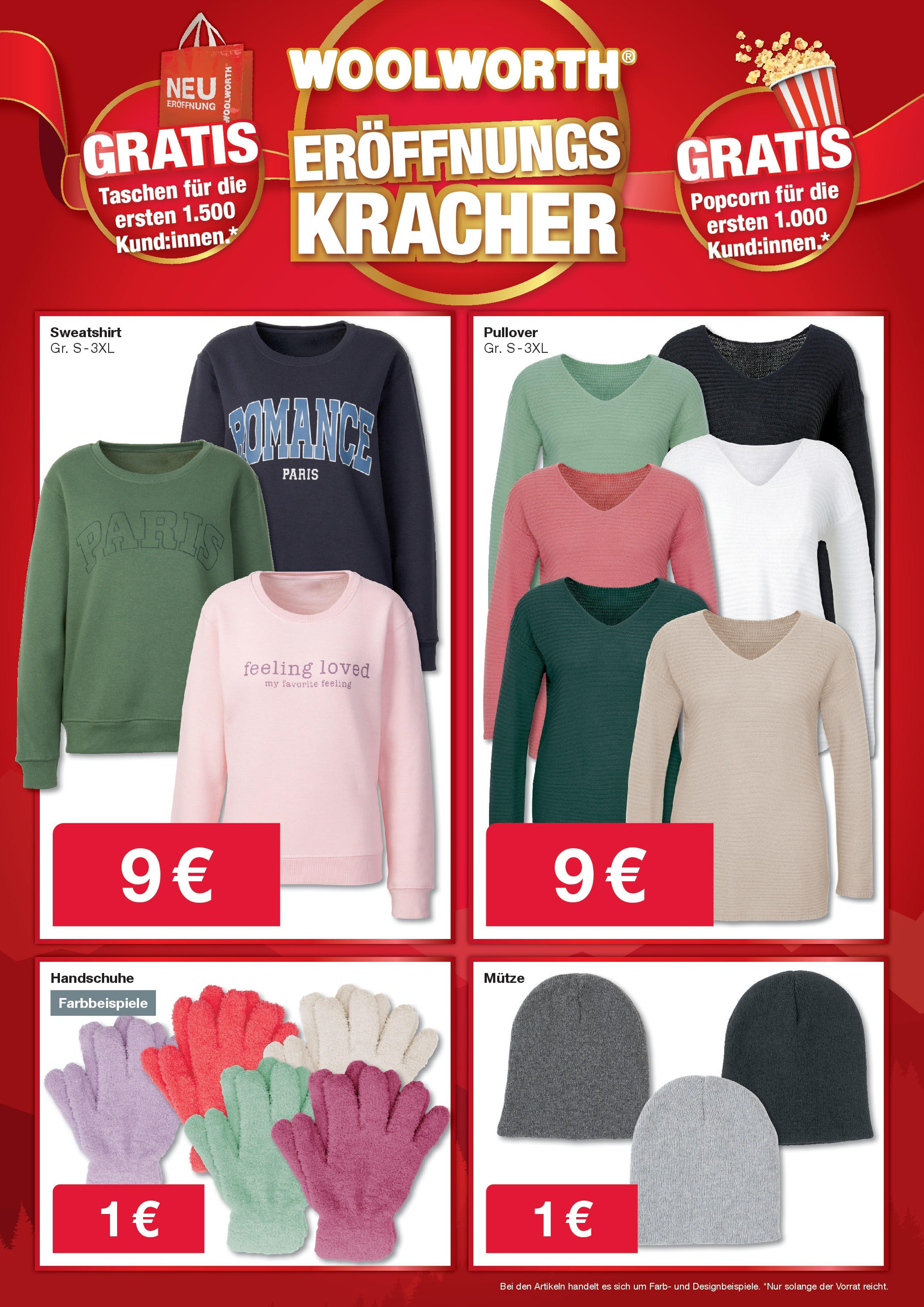 Woolworth Servus Wien! von 15.12.2024 - Aktuelle Angebote | Seite: 3 | Produkte: Pullover, Handschuhe