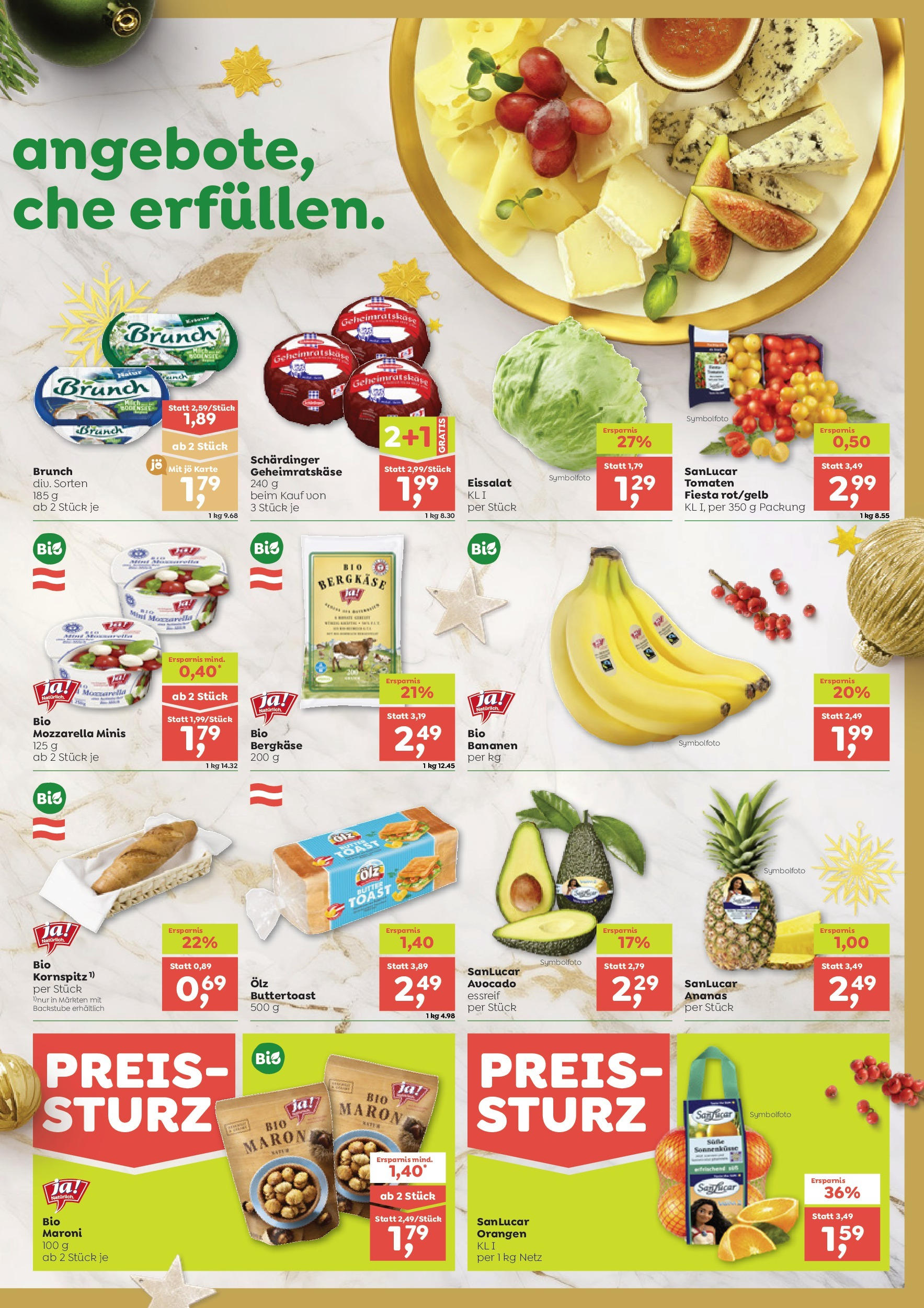 ADEG Angebote von 16.12.2024 - Aktuelle Angebote | Seite: 5 | Produkte: Avocado, Orangen, Tomaten, Ananas