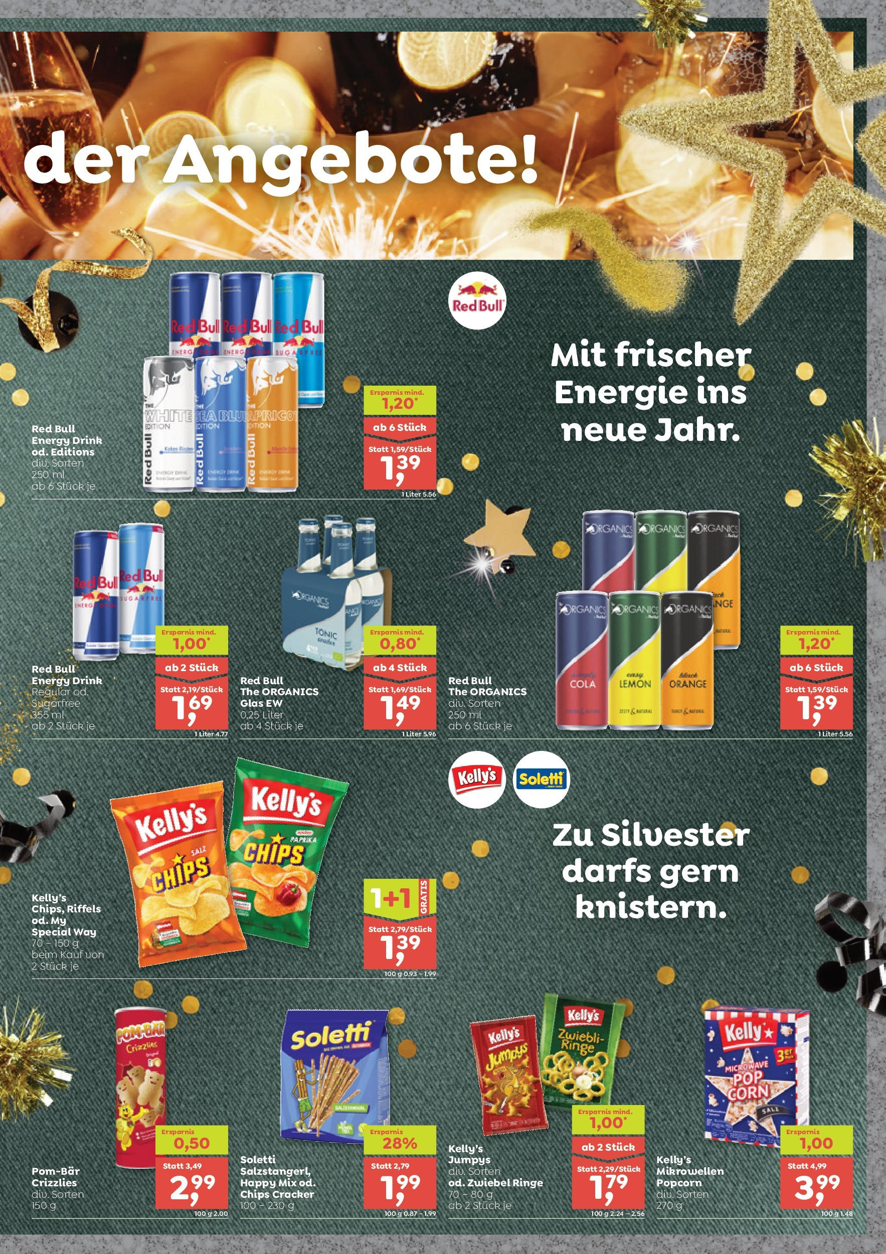 ADEG Angebote von 16.12.2024 - Aktuelle Angebote | Seite: 9 | Produkte: Chips, Salz