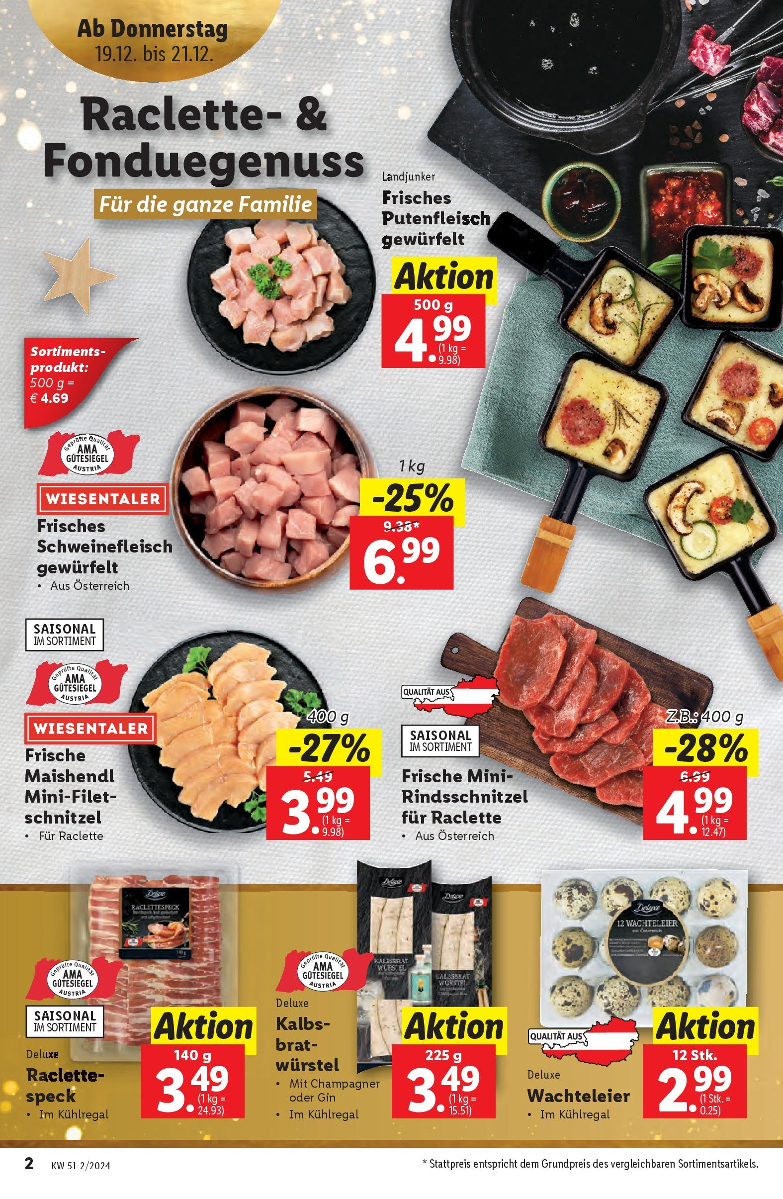 Lidl Flugblatt - Wien, Kittsee, Pölten ab 19.12.2024 - Angebote ab donnerstag | Seite: 2 | Produkte: Gin, Schweinefleisch