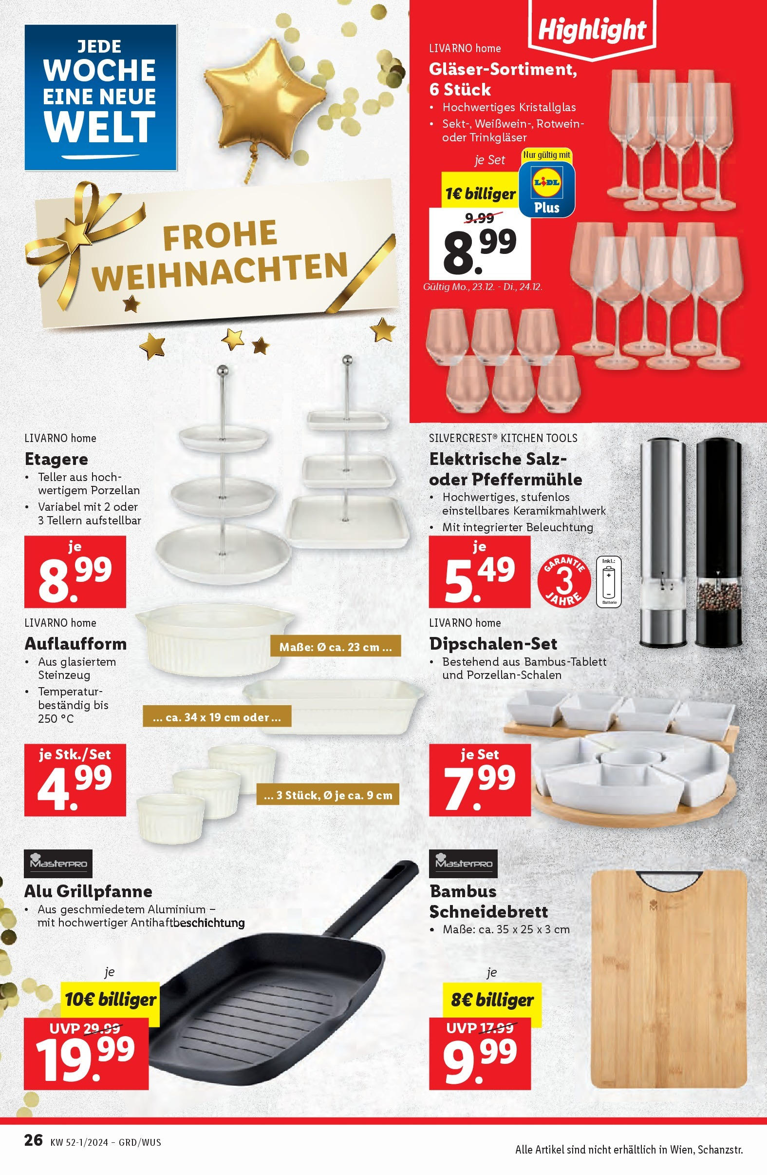 Lidl Flugblatt - Wien, Kittsee, Pölten ab 19.12.2024 - Angebote ab donnerstag | Seite: 28 | Produkte: Salz