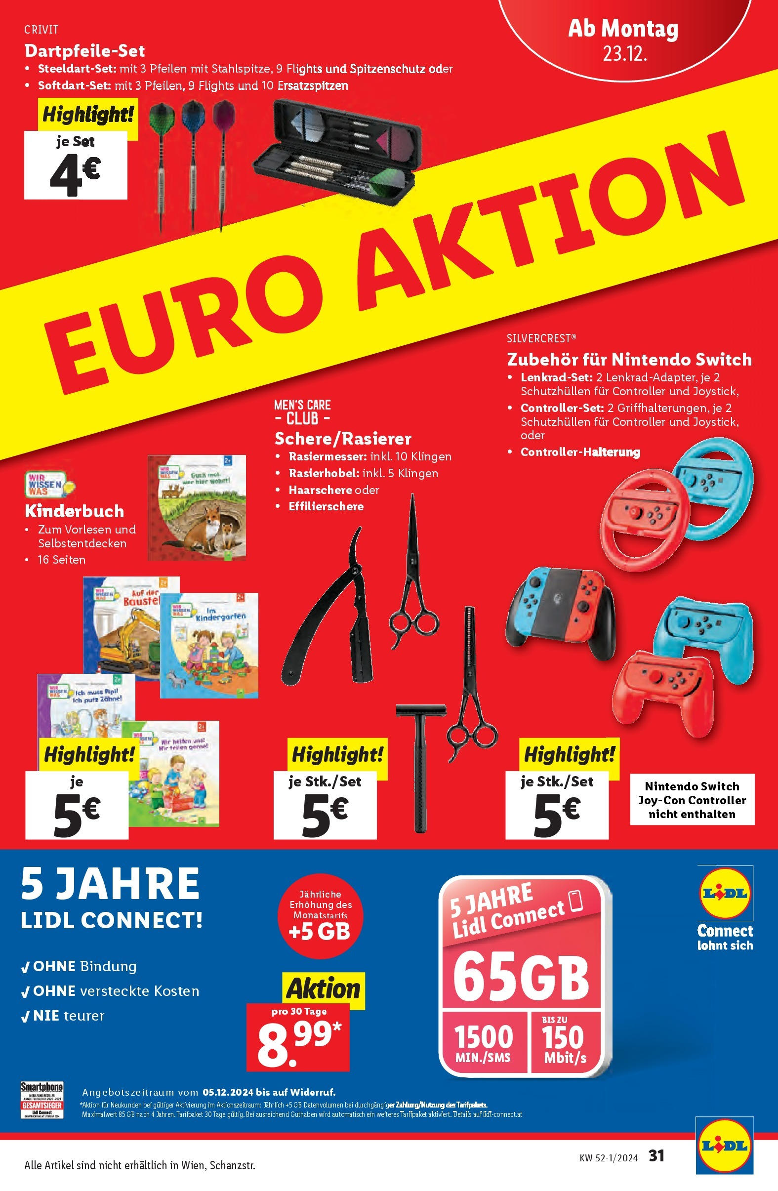 Lidl Flugblatt - Wien, Kittsee, Pölten ab 19.12.2024 - Angebote ab donnerstag | Seite: 33 | Produkte: Smartphone