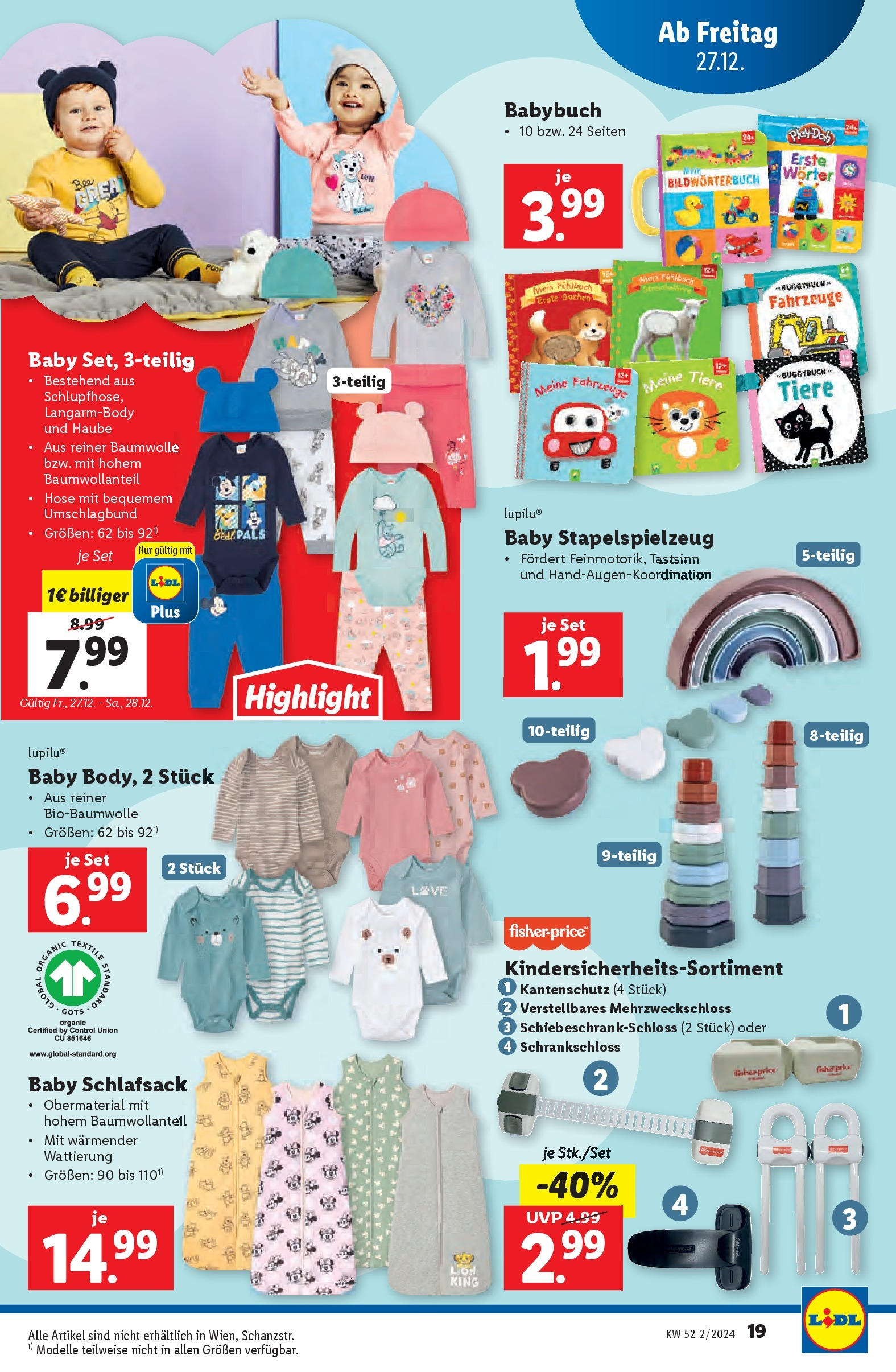 Lidl Flugblatt - Wien, Kittsee, Pölten ab 19.12.2024 - Angebote ab donnerstag | Seite: 62 | Produkte: Hose