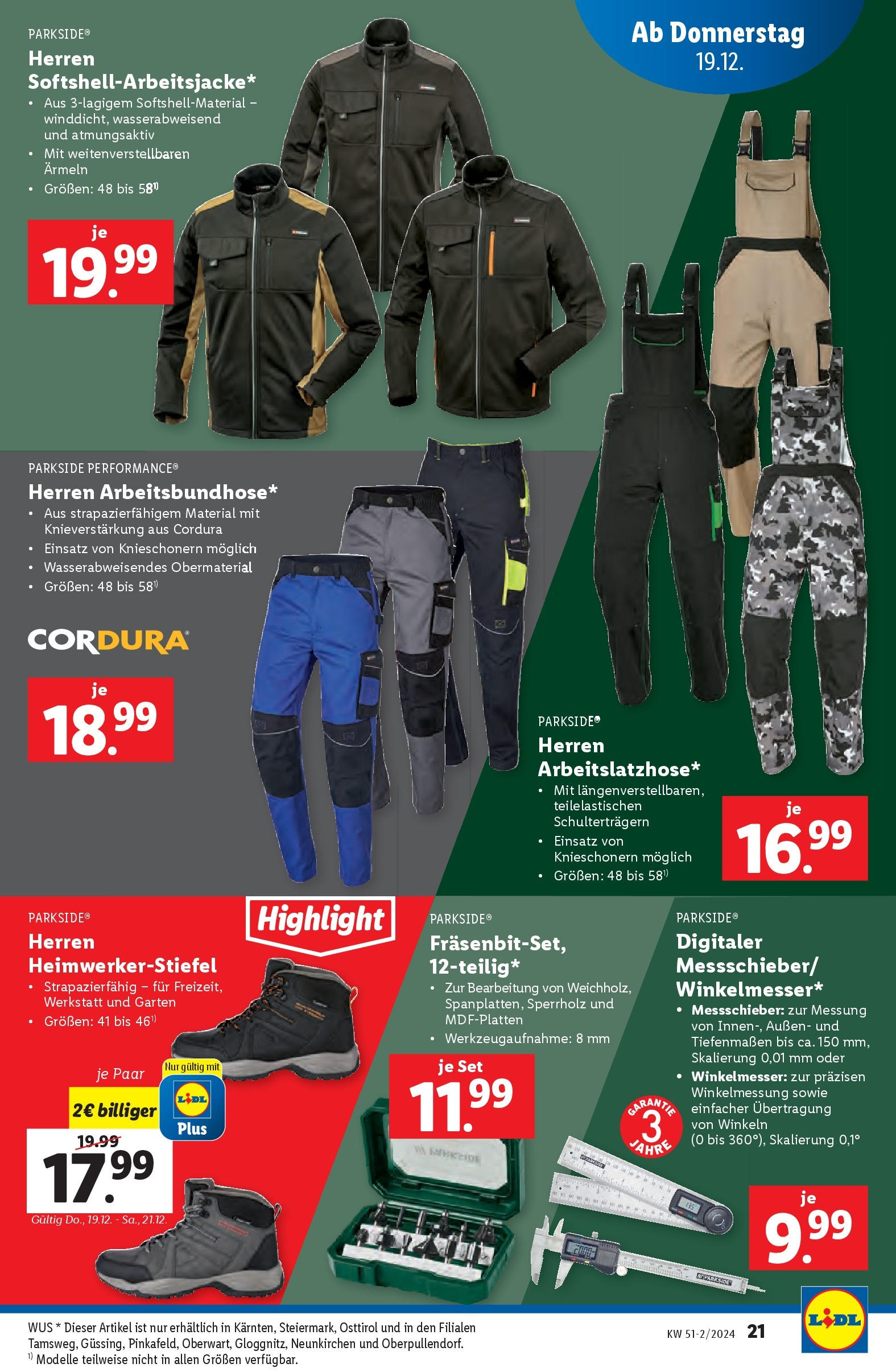 Lidl Flugblatt - Graz, Liezen, Oberwart ab 19.12.2024 - Angebote ab donnerstag | Seite: 21