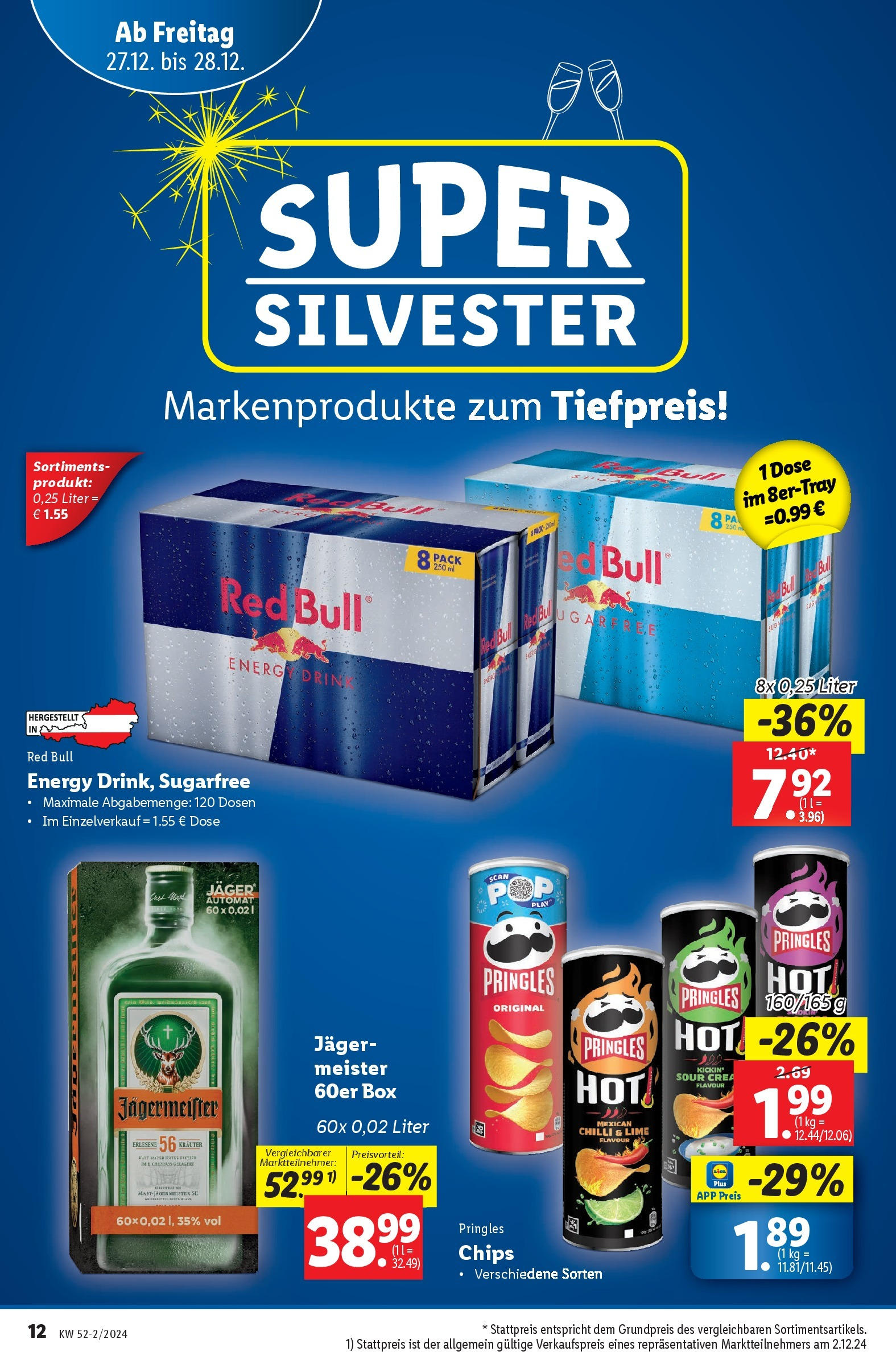 Lidl - Lidl: Flugblatt in deiner Nähe ab 26.12.2024 - Angebote ab donnerstag | Seite: 12 | Produkte: Chips, Box