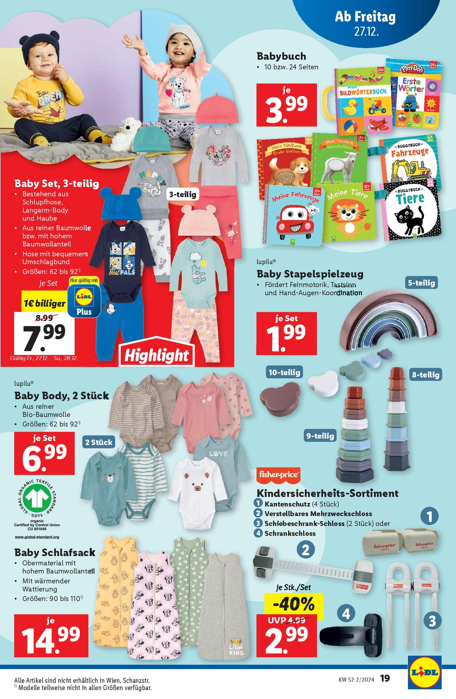 Lidl - Lidl: Flugblatt in deiner Nähe ab 26.12.2024 - Angebote ab donnerstag | Seite: 19 | Produkte: Hose