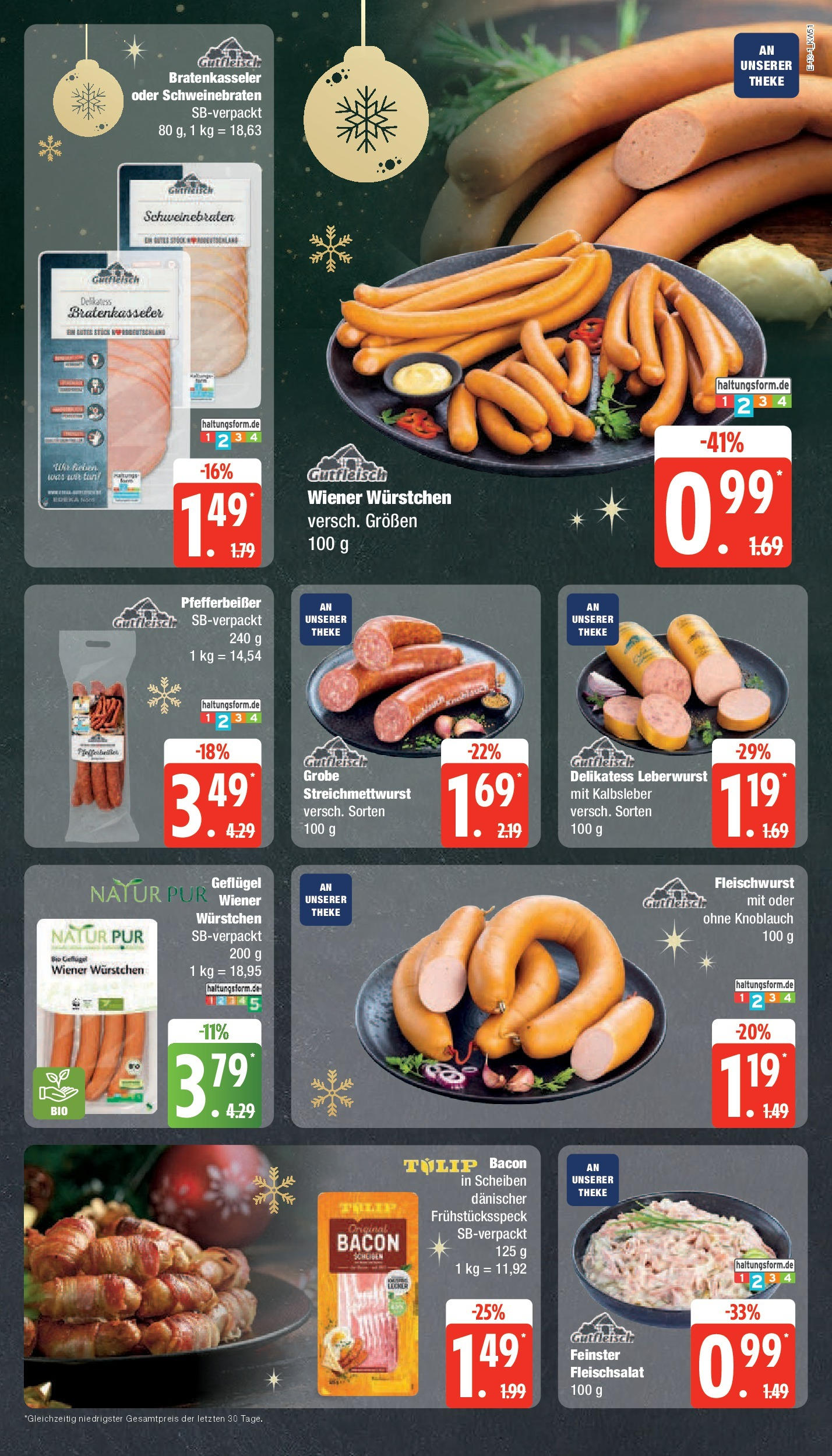 Edeka - EDEKA: Wochenangebote (ab 15.12.2024) » Angebote Online | Seite: 13 | Produkte: Wiener wurstchen, Theke, Kalbsleber, Knoblauch