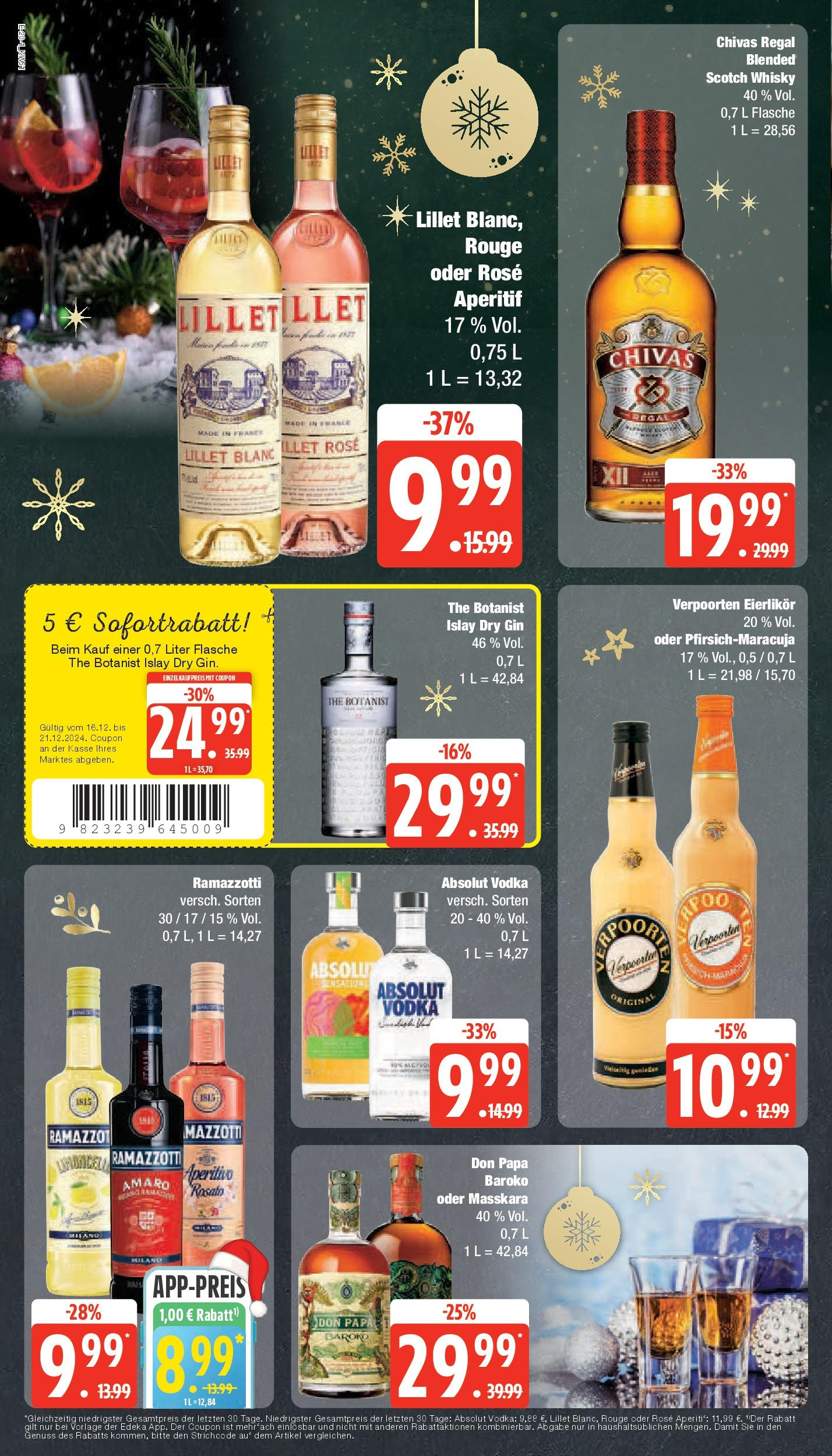 Edeka - EDEKA: Wochenangebote (ab 15.12.2024) » Angebote Online | Seite: 20 | Produkte: Whisky, Regal, Rouge, Vodka