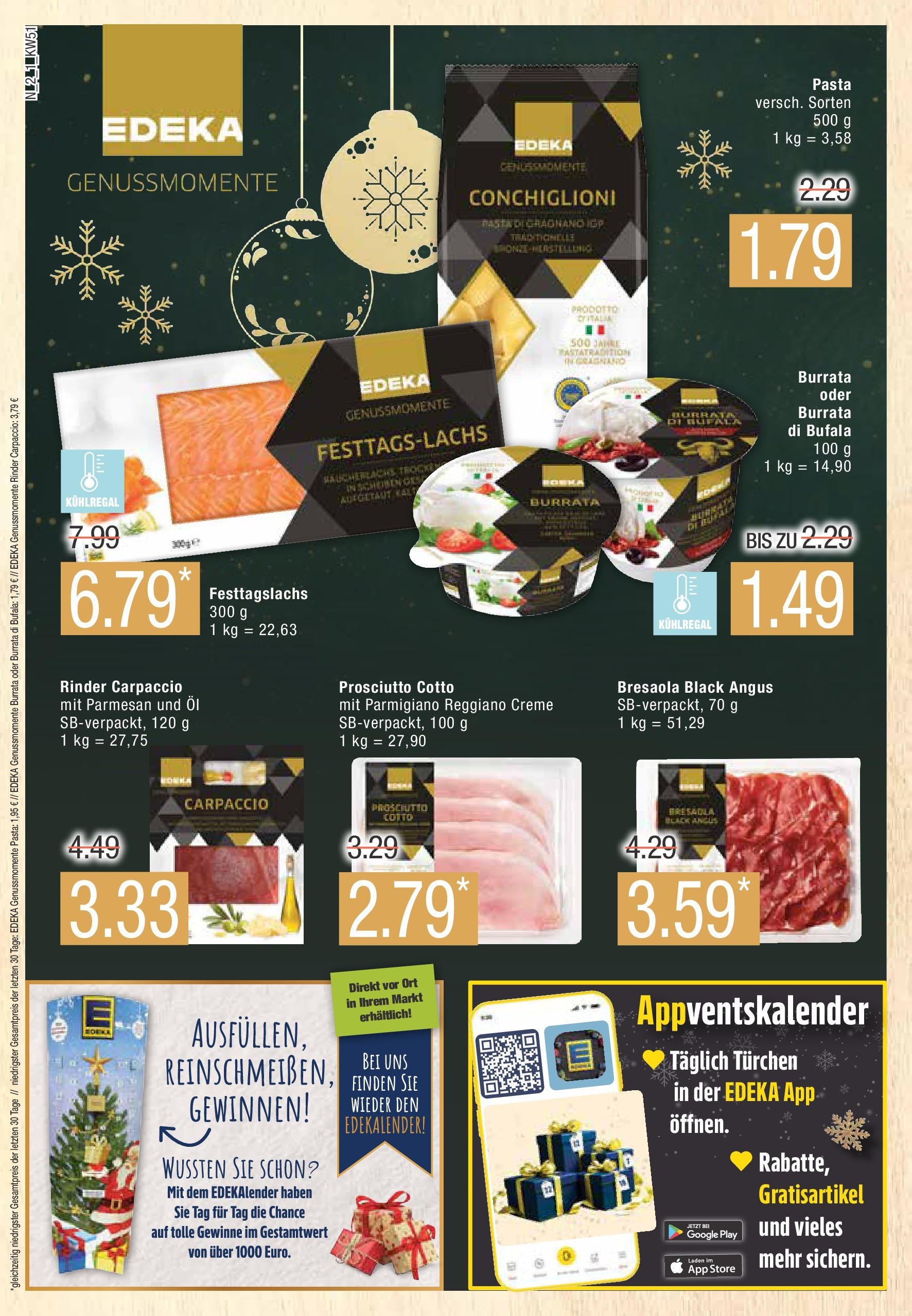 Marktkauf - Marktkauf: Wochenangebote (ab 15.12.2024) » Angebote online | Seite: 2 | Produkte: Öl, Creme, Burrata, Pasta