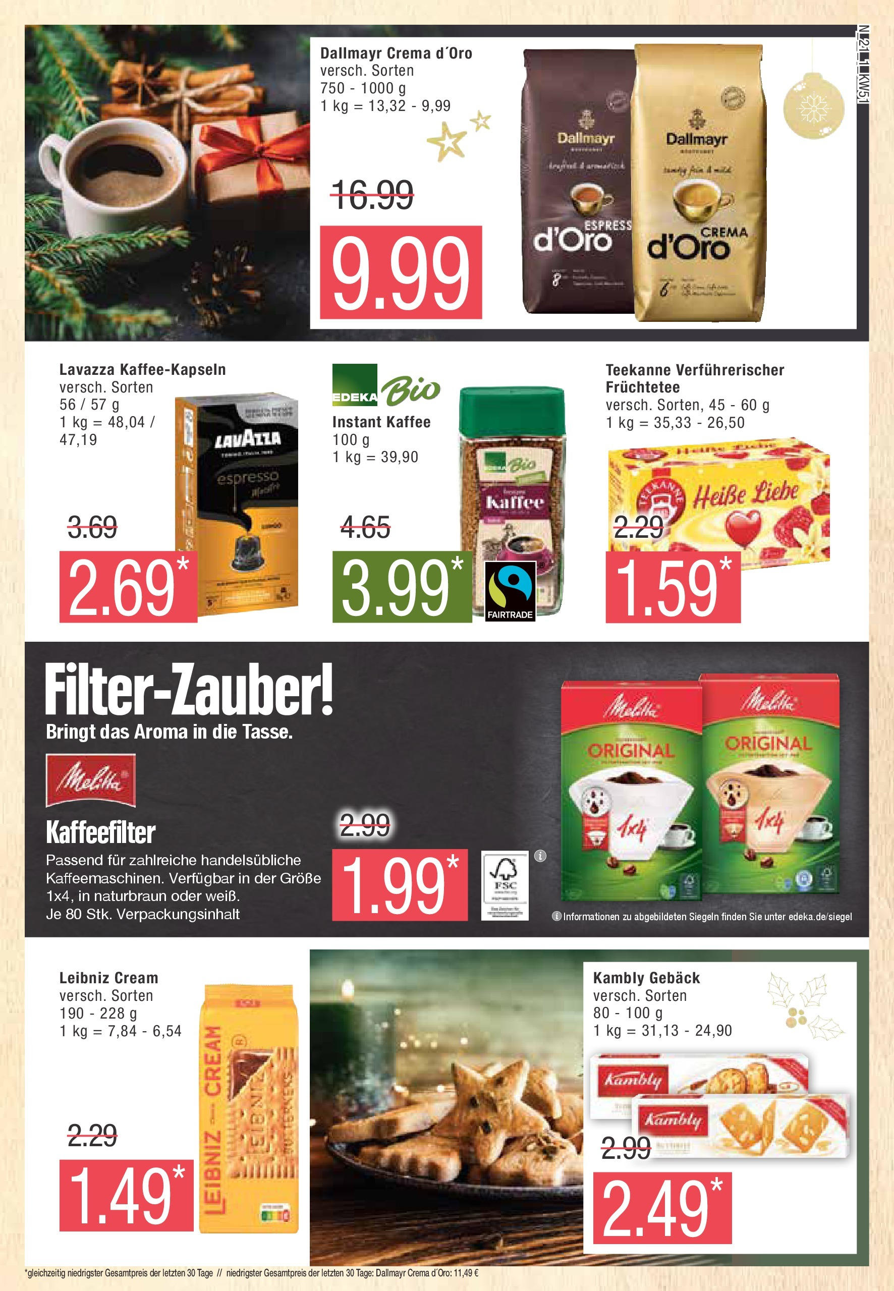 Marktkauf - Marktkauf: Wochenangebote (ab 15.12.2024) » Angebote online | Seite: 21 | Produkte: Lavazza, Kaffee, Dallmayr, Teekanne