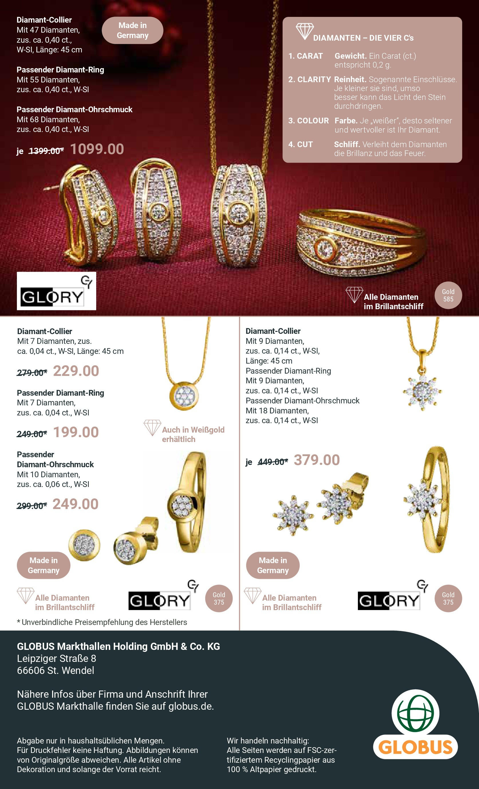 Globus - Globus: Magazin UhrenSchmuck (ab 15.12.2024) » Angebote online | Seite: 8