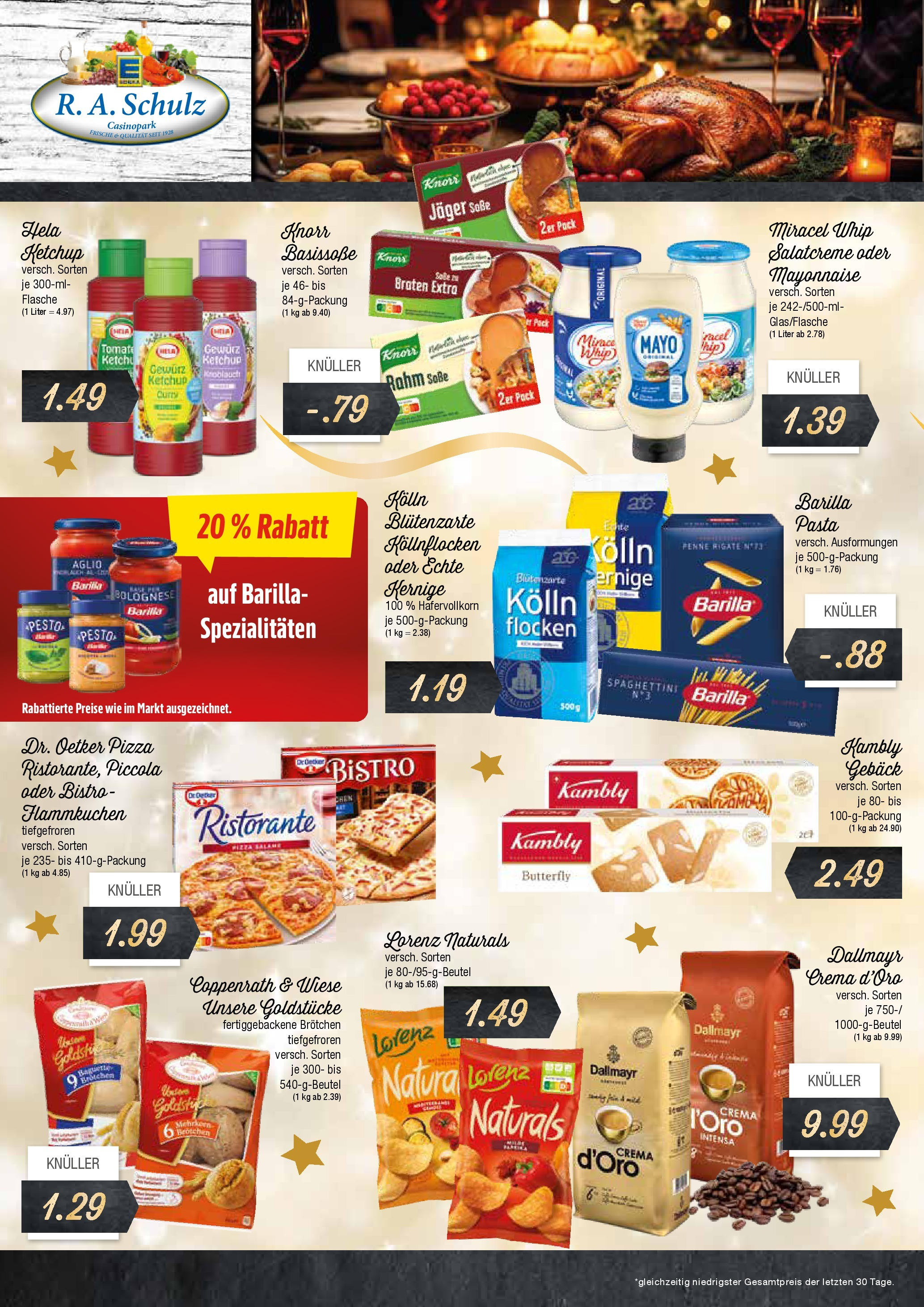 Edeka - EDEKA: Wochenangebote (ab 15.12.2024) » Angebote Online | Seite: 6 | Produkte: Baguette, Miracel whip, Dallmayr, Pizza