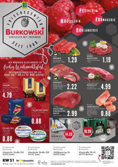 Edeka - EDEKA: Wochenangebote - gültig ab dem 15.12.2024 | Seite: 1 | Produkte: Rumpsteak, Philadelphia, Pils, Pasta