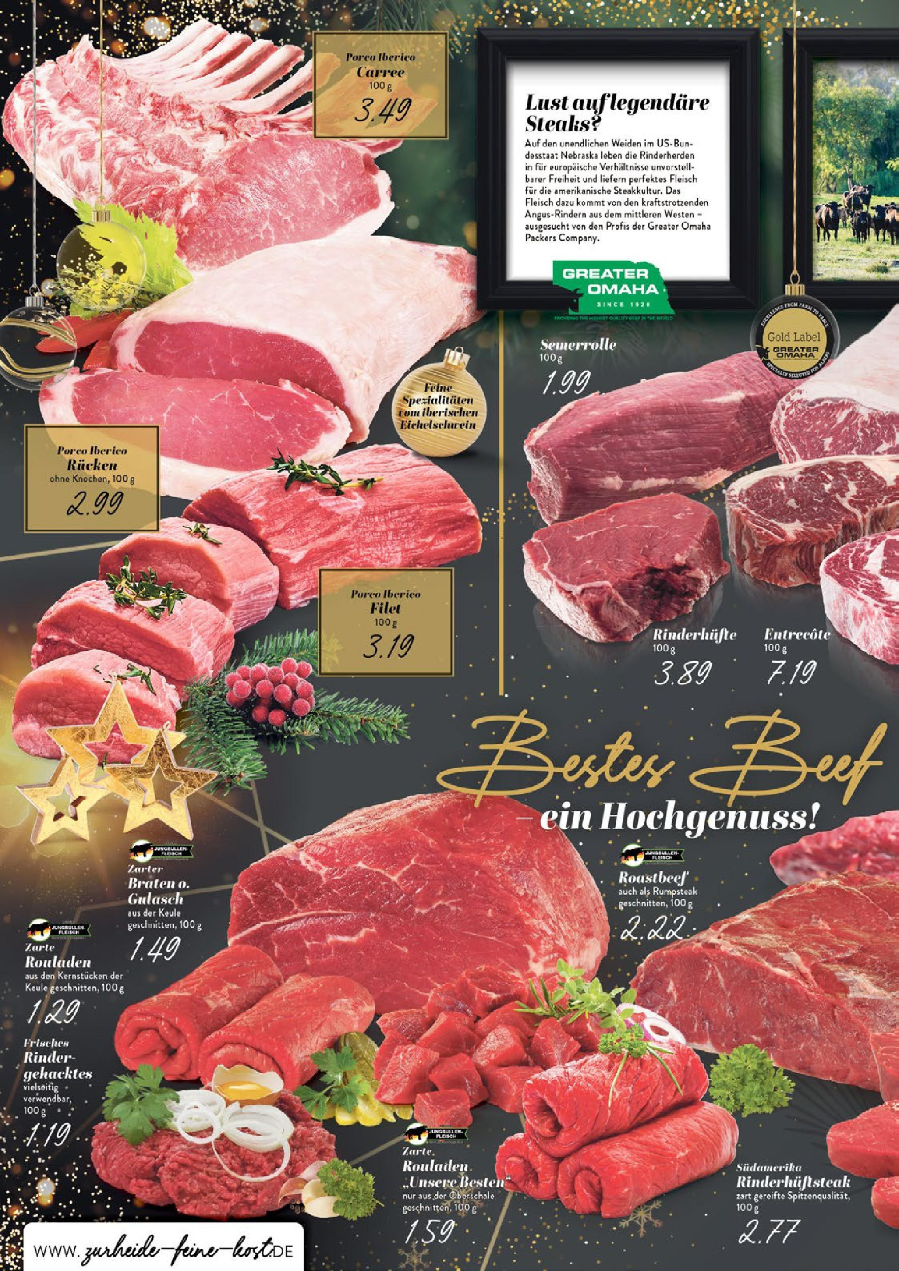 Edeka - EDEKA: Wochenangebote (ab 15.12.2024) » Angebote Online | Seite: 2 | Produkte: Rumpsteak, Entrecote, Gulasch, Fleisch