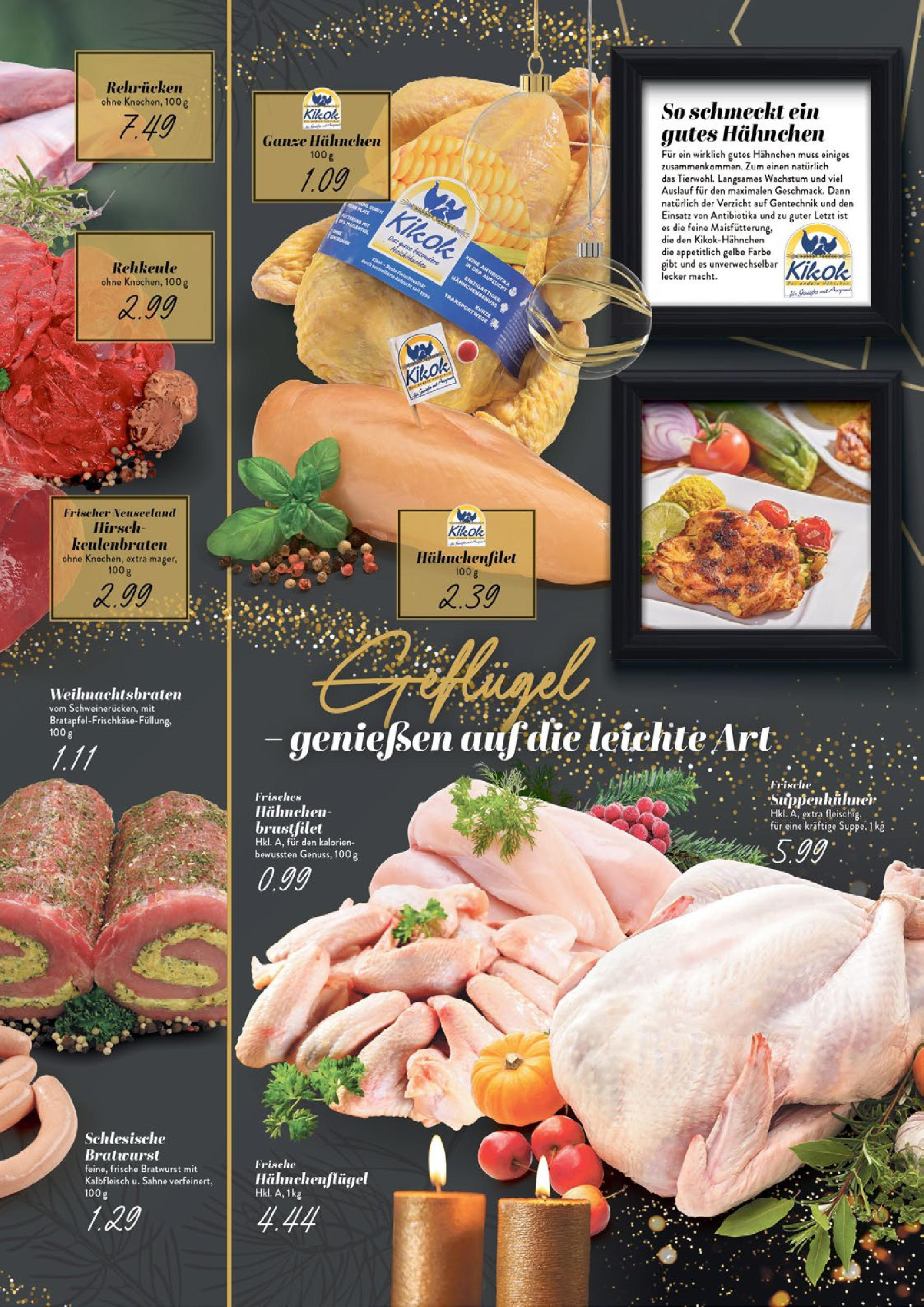 Edeka - EDEKA: Wochenangebote (ab 15.12.2024) » Angebote Online | Seite: 5 | Produkte: Hahnchen, Bratwurst, Sahne