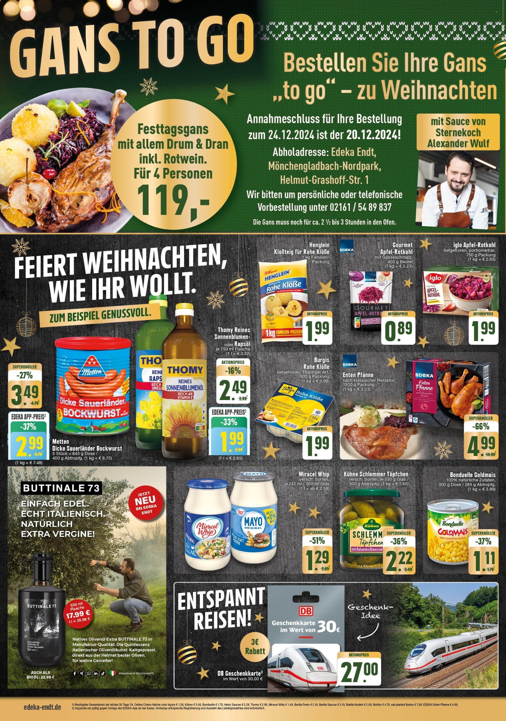 Edeka - EDEKA: Wochenangebote (ab 15.12.2024) » Angebote Online | Seite: 6 | Produkte: Barilla, Barilla pesto, Olivenol, Nudeln