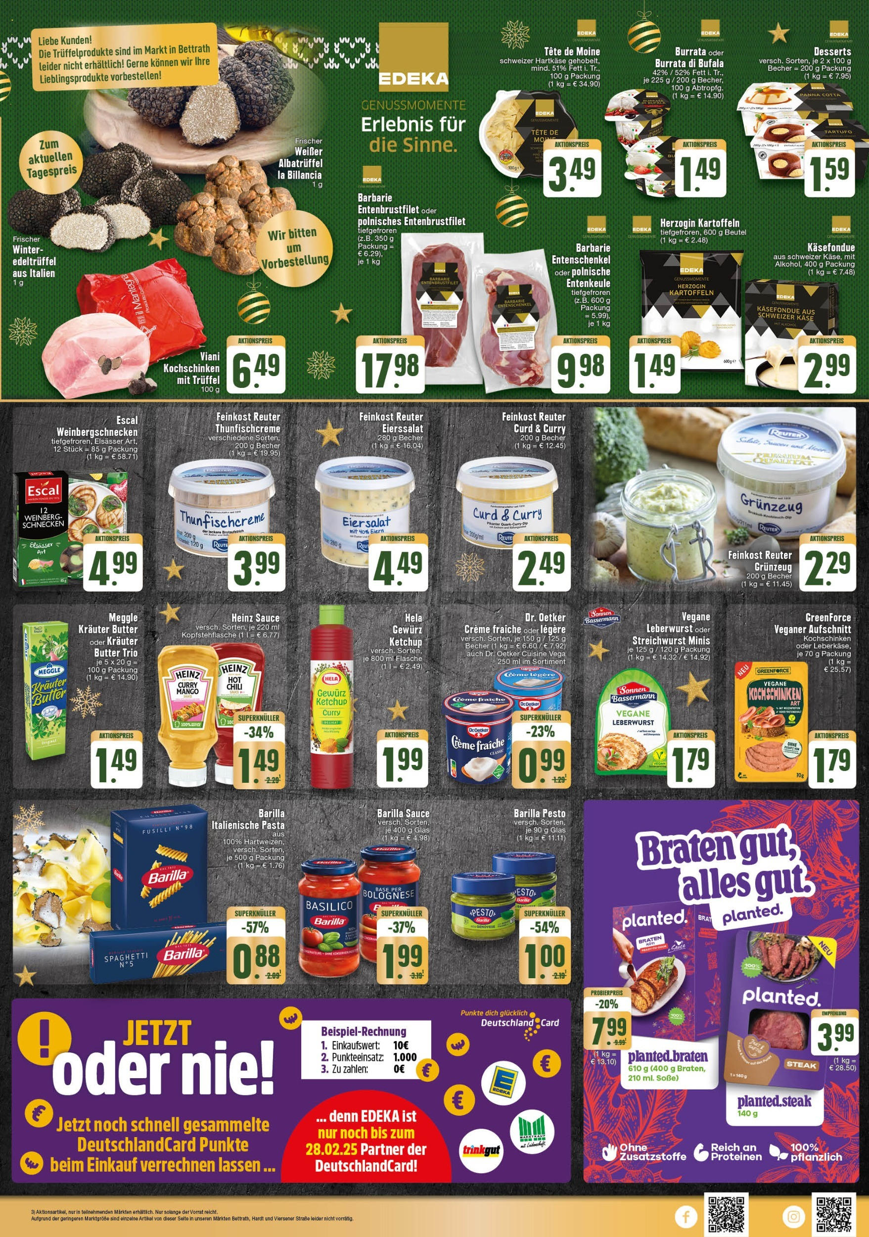 Edeka - EDEKA: Wochenangebote (ab 15.12.2024) » Angebote Online | Seite: 7 | Produkte: Burrata, Kartoffeln, Soße, Chili