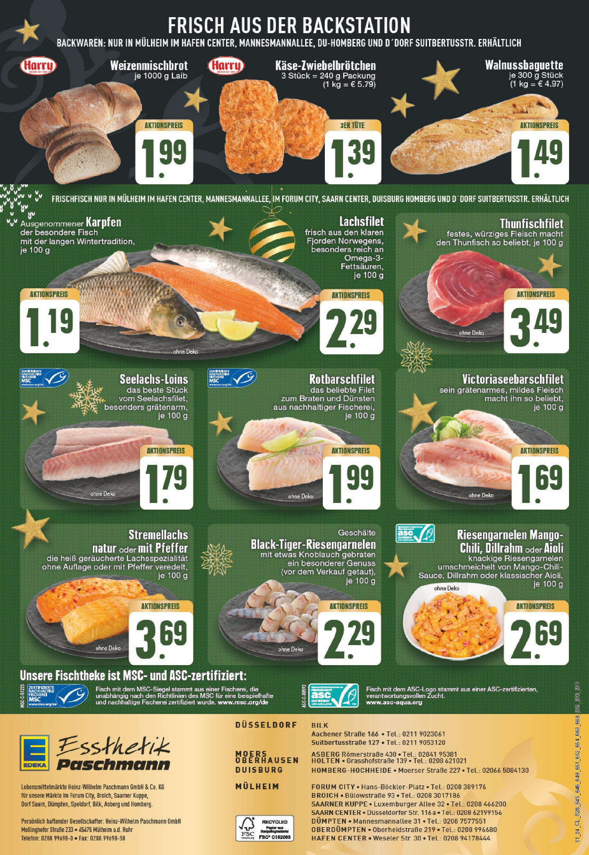 Edeka - EDEKA: Wochenangebote (ab 15.12.2024) » Angebote Online | Seite: 28 | Produkte: Thunfisch, Pfeffer, Mango, Telefon