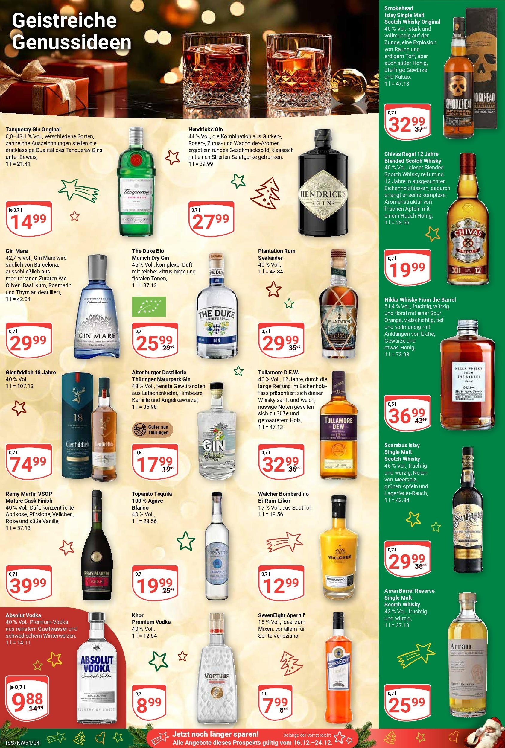 Globus - Globus: Wochenangebote (ab 15.12.2024) » Angebote online | Seite: 20 | Produkte: Rum, Tequila, Gewürze, Gurken