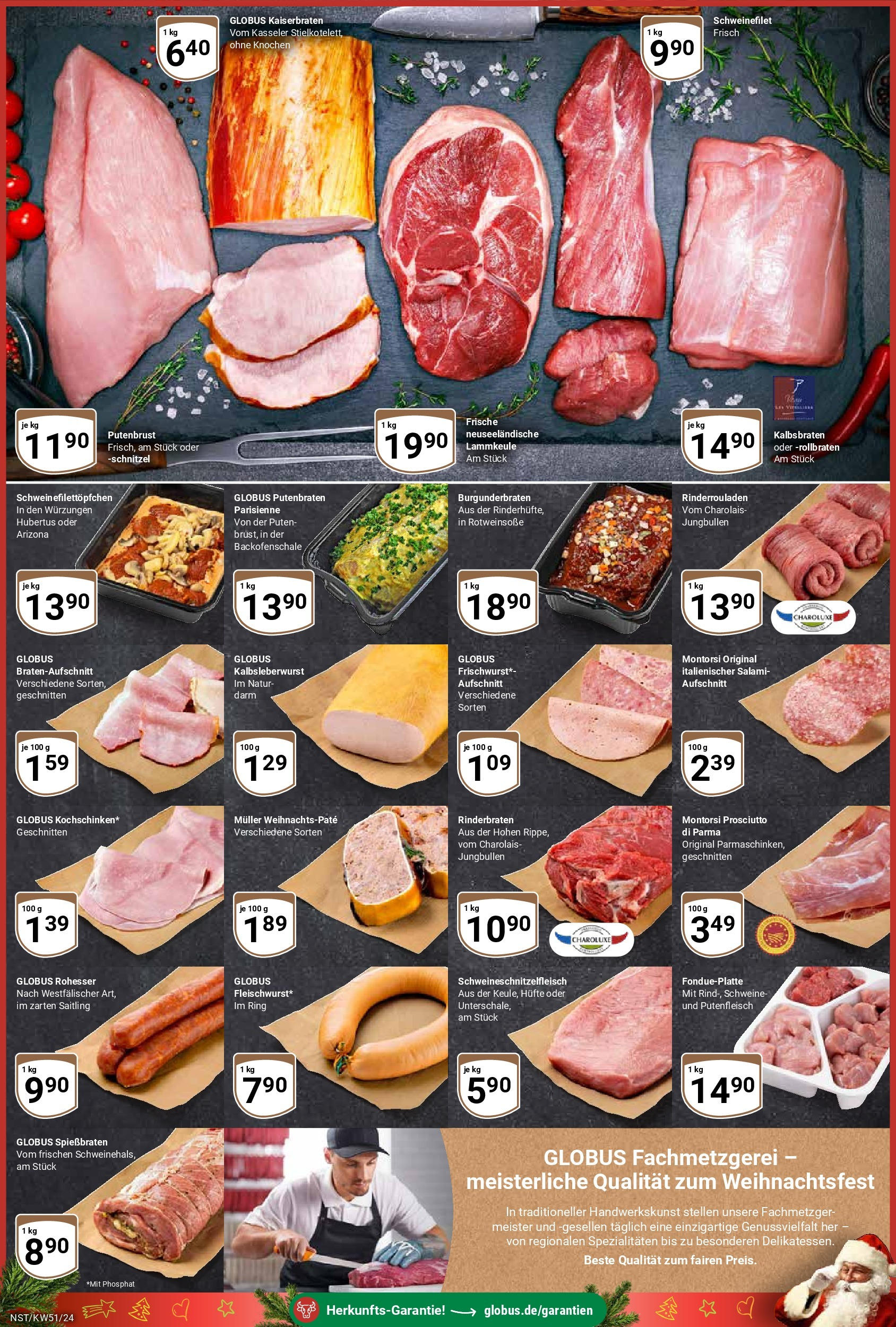 Globus - Globus: Wochenangebote (ab 15.12.2024) » Angebote online | Seite: 2 | Produkte: Rinderrouladen, Rinderbraten, Schnitzel, Salami