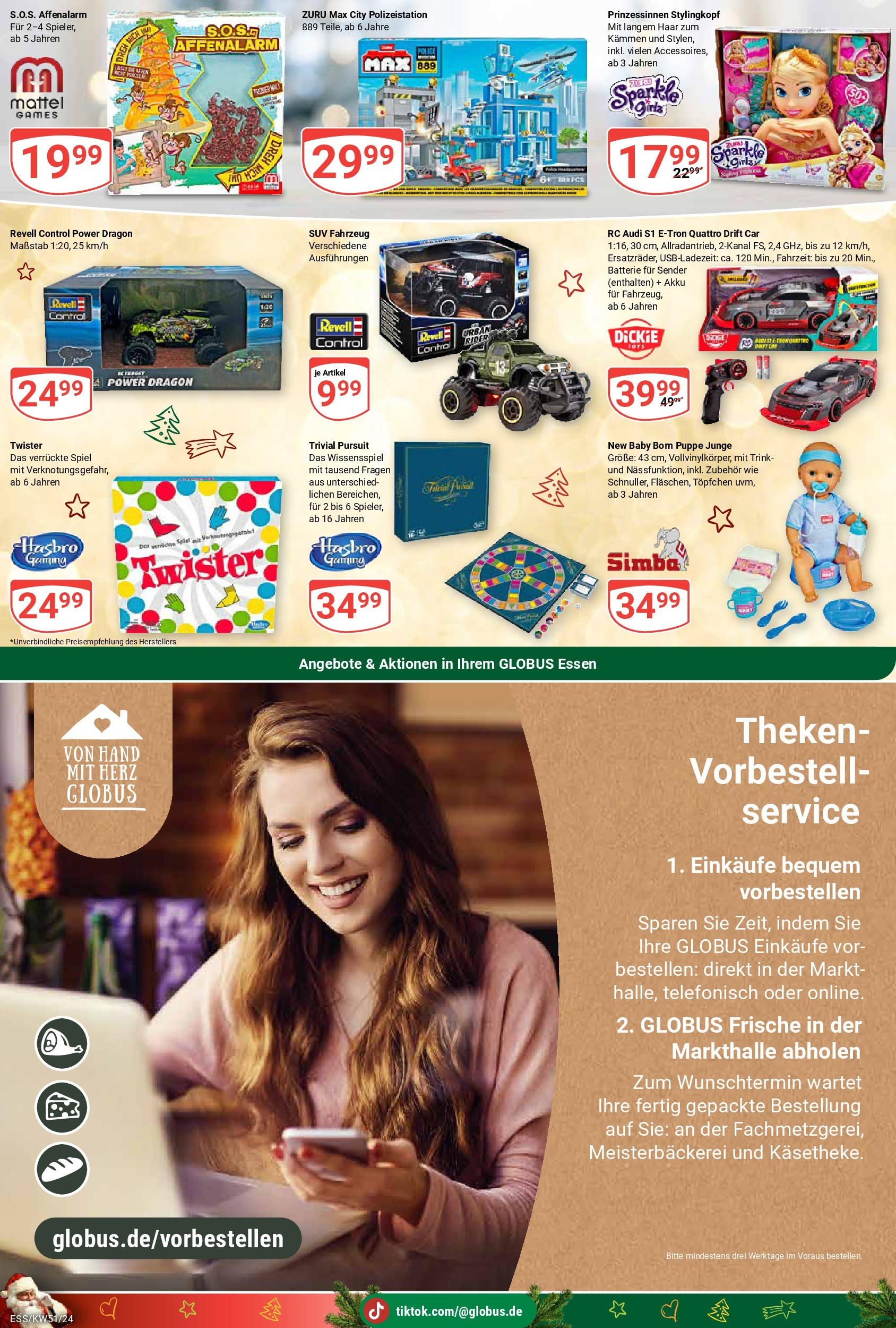 Globus - Globus: Wochenangebote (ab 15.12.2024) » Angebote online | Seite: 23 | Produkte: Spiel, Batterie