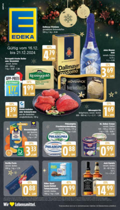 Edeka - EDEKA: Wochenangebote - gültig ab dem 15.12.2024 | Seite: 7 | Produkte: Rotwein, Likör, Baileys, Lindt