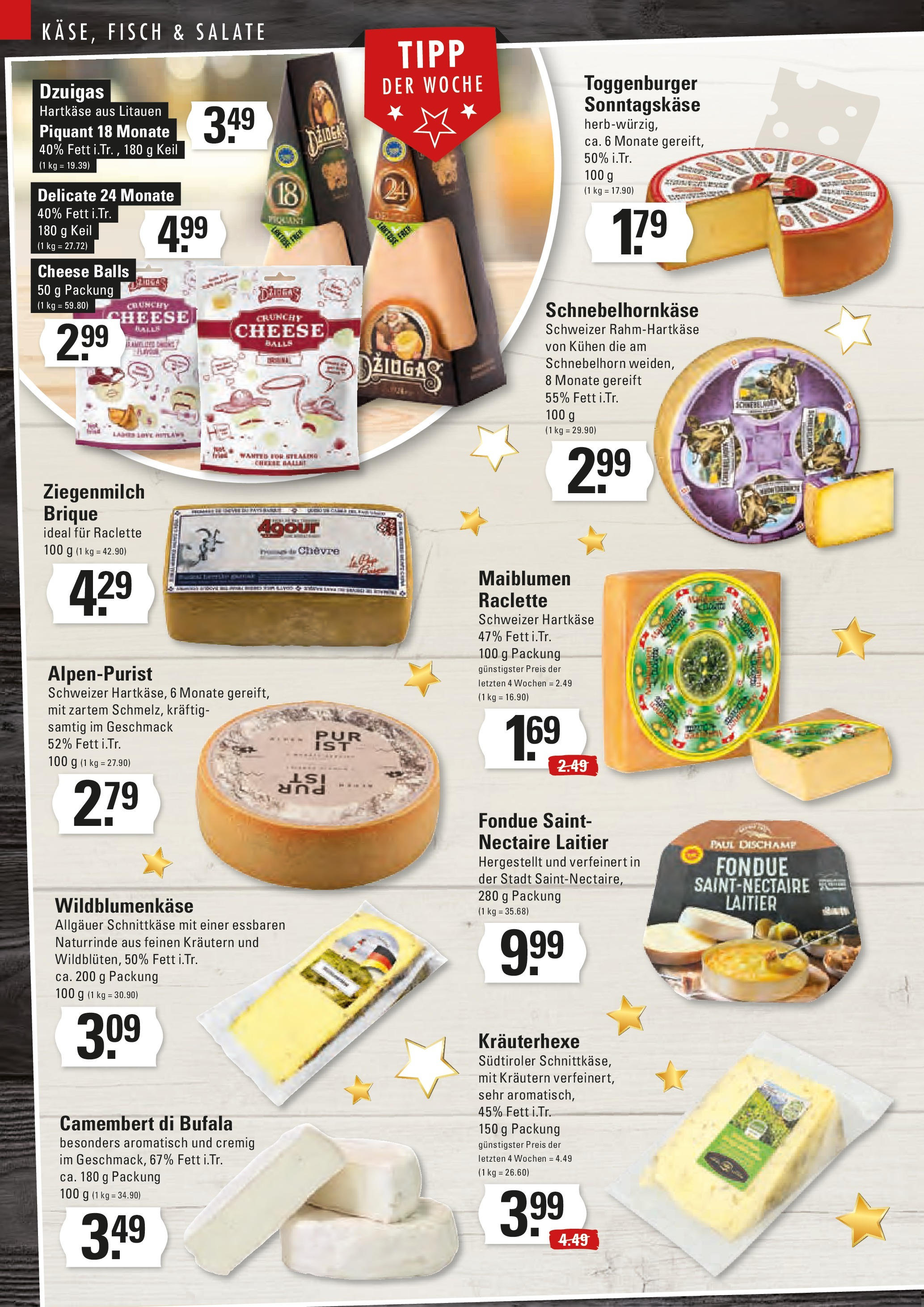 Edeka - EDEKA: Wochenangebote (ab 15.12.2024) » Angebote Online | Seite: 4 | Produkte: Fisch, Raclette, Fondue