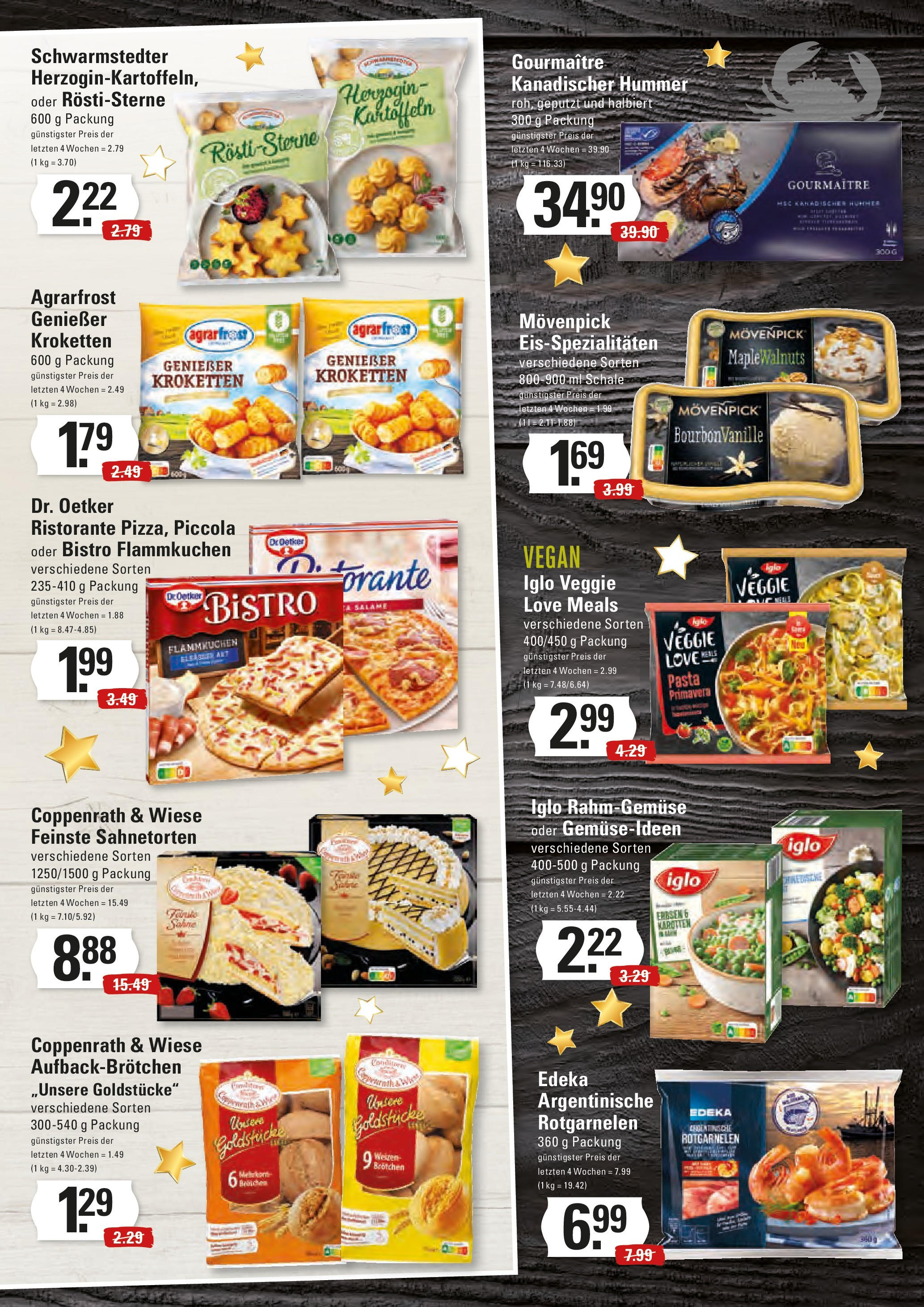 Edeka - EDEKA: Wochenangebote (ab 15.12.2024) » Angebote Online | Seite: 7 | Produkte: Ristorante, Pasta, Sahne, Erbsen