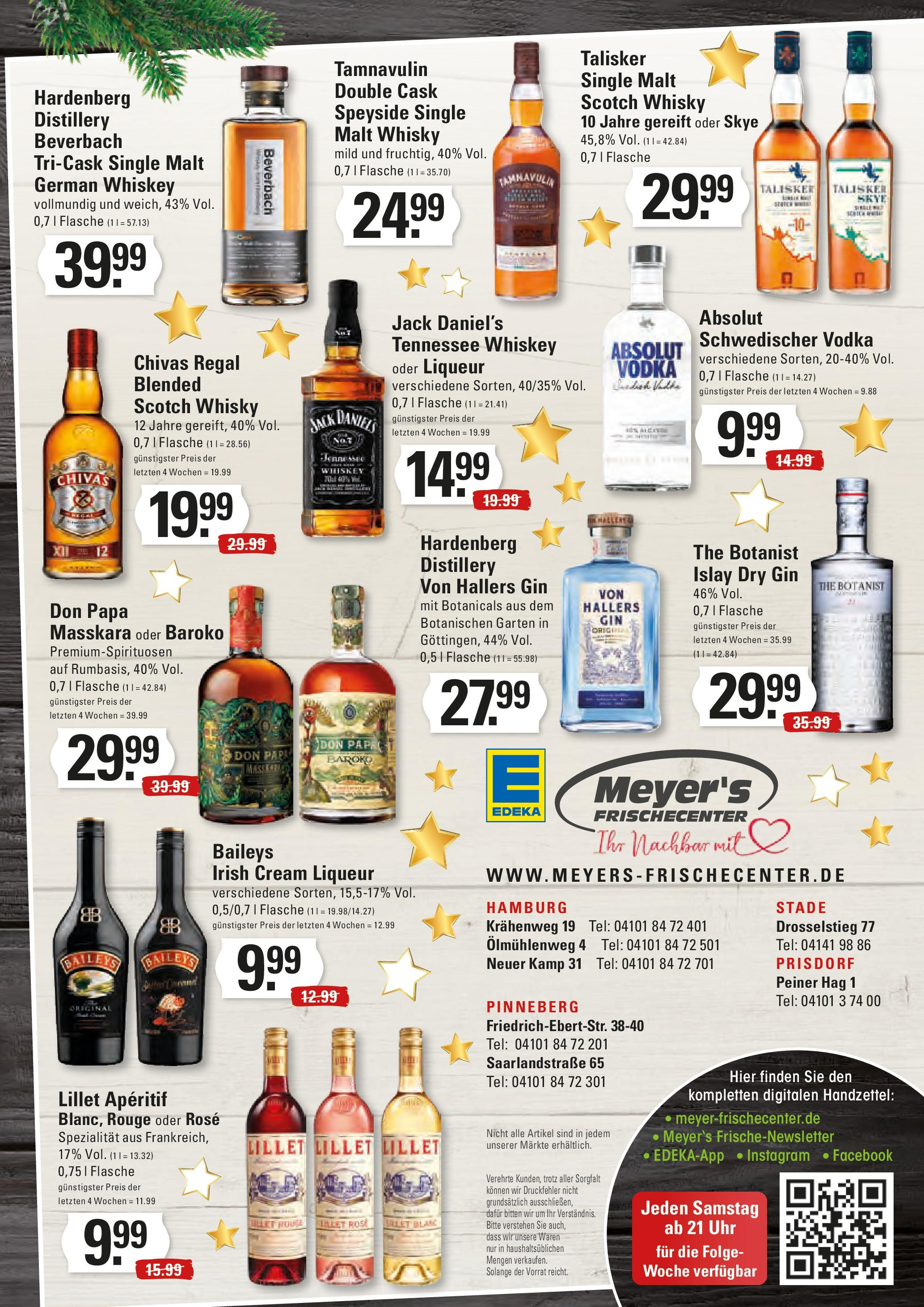 Edeka - EDEKA: Wochenangebote (ab 15.12.2024) » Angebote Online | Seite: 16 | Produkte: Jack Daniel's, Vodka, Whiskey, Uhr