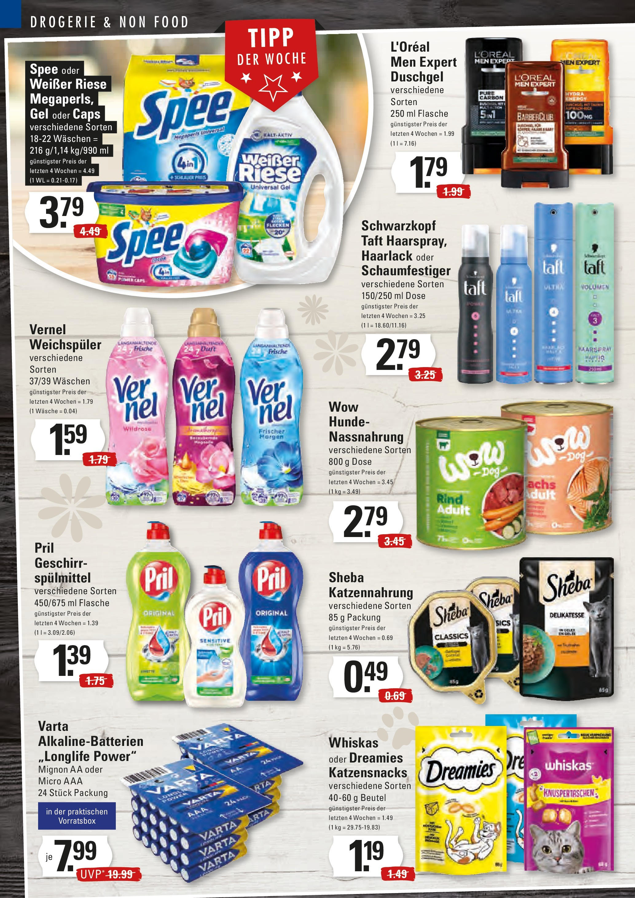 Edeka - EDEKA: Wochenangebote (ab 15.12.2024) » Angebote Online | Seite: 16 | Produkte: Sheba, Weichspüler, Pril, Whiskas