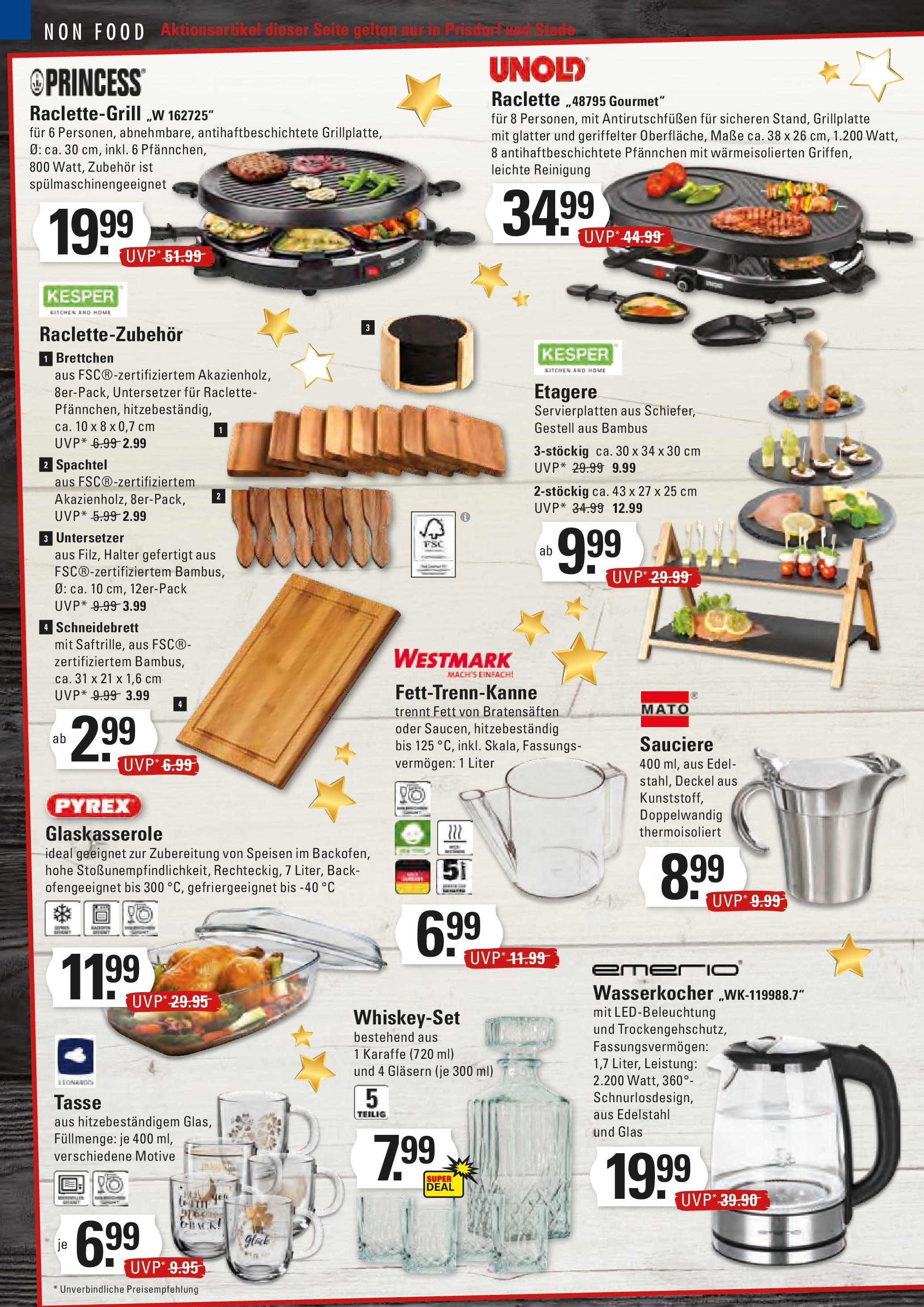 Edeka - EDEKA: Wochenangebote (ab 15.12.2024) » Angebote Online | Seite: 22 | Produkte: Wasserkocher, Raclette