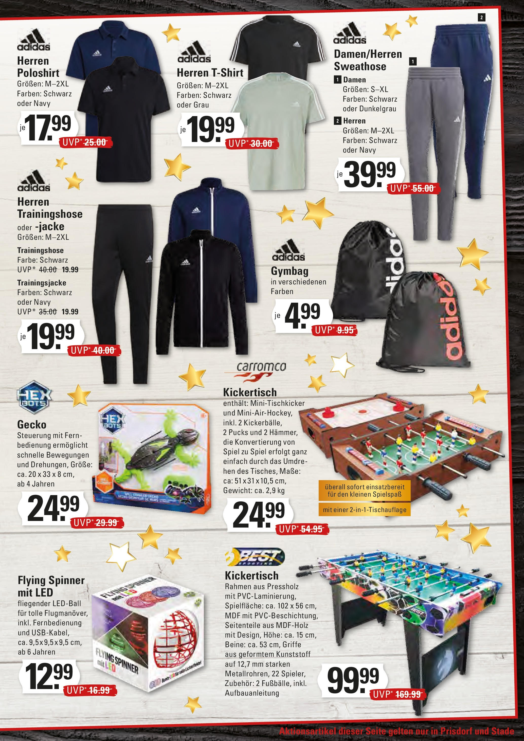 Edeka - EDEKA: Wochenangebote (ab 15.12.2024) » Angebote Online | Seite: 23 | Produkte: Sweathose, Trainingshose, Poloshirt, Jacke