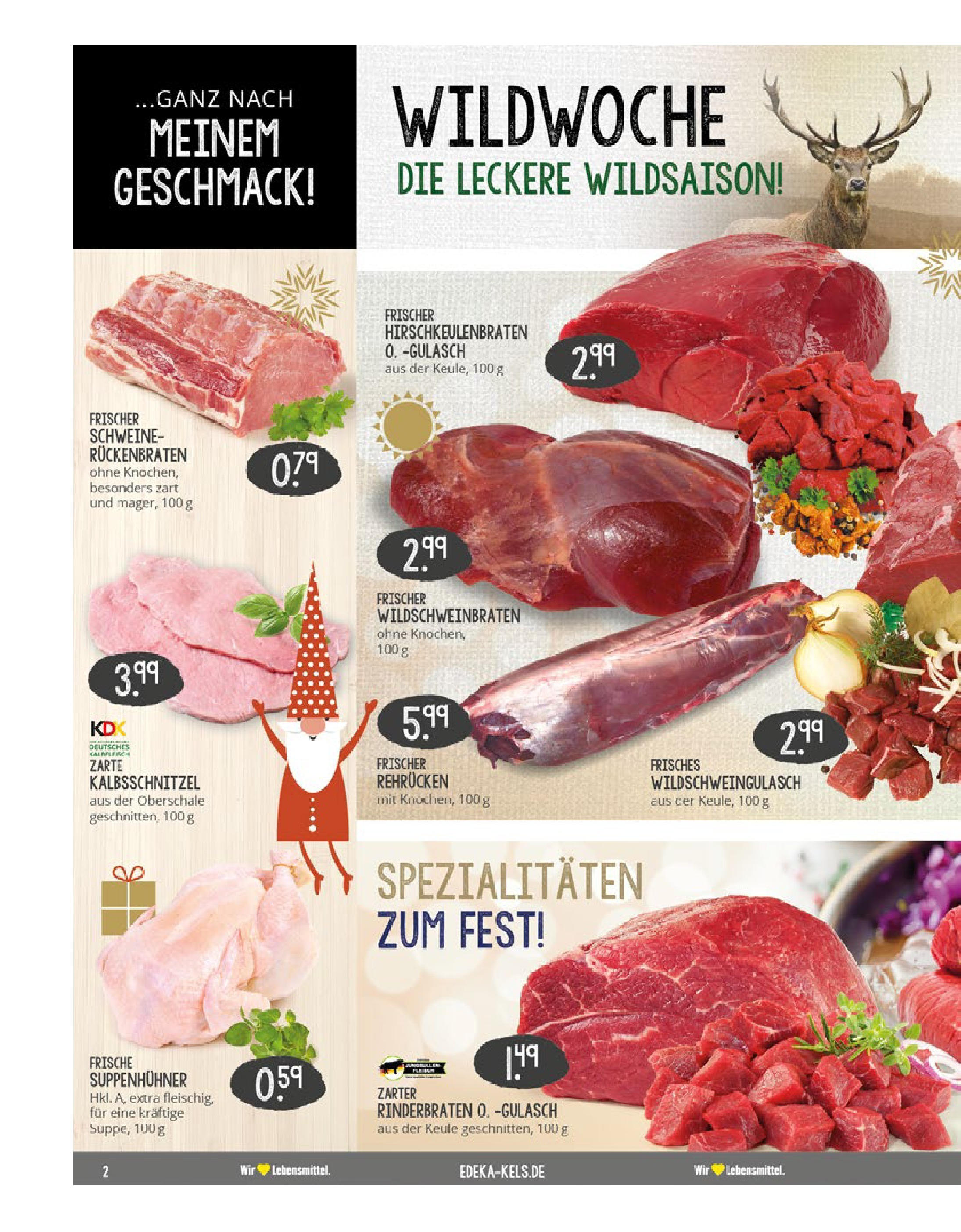 Edeka - EDEKA: Wochenangebote (ab 15.12.2024) » Angebote Online | Seite: 2 | Produkte: Rinderbraten, Gulasch