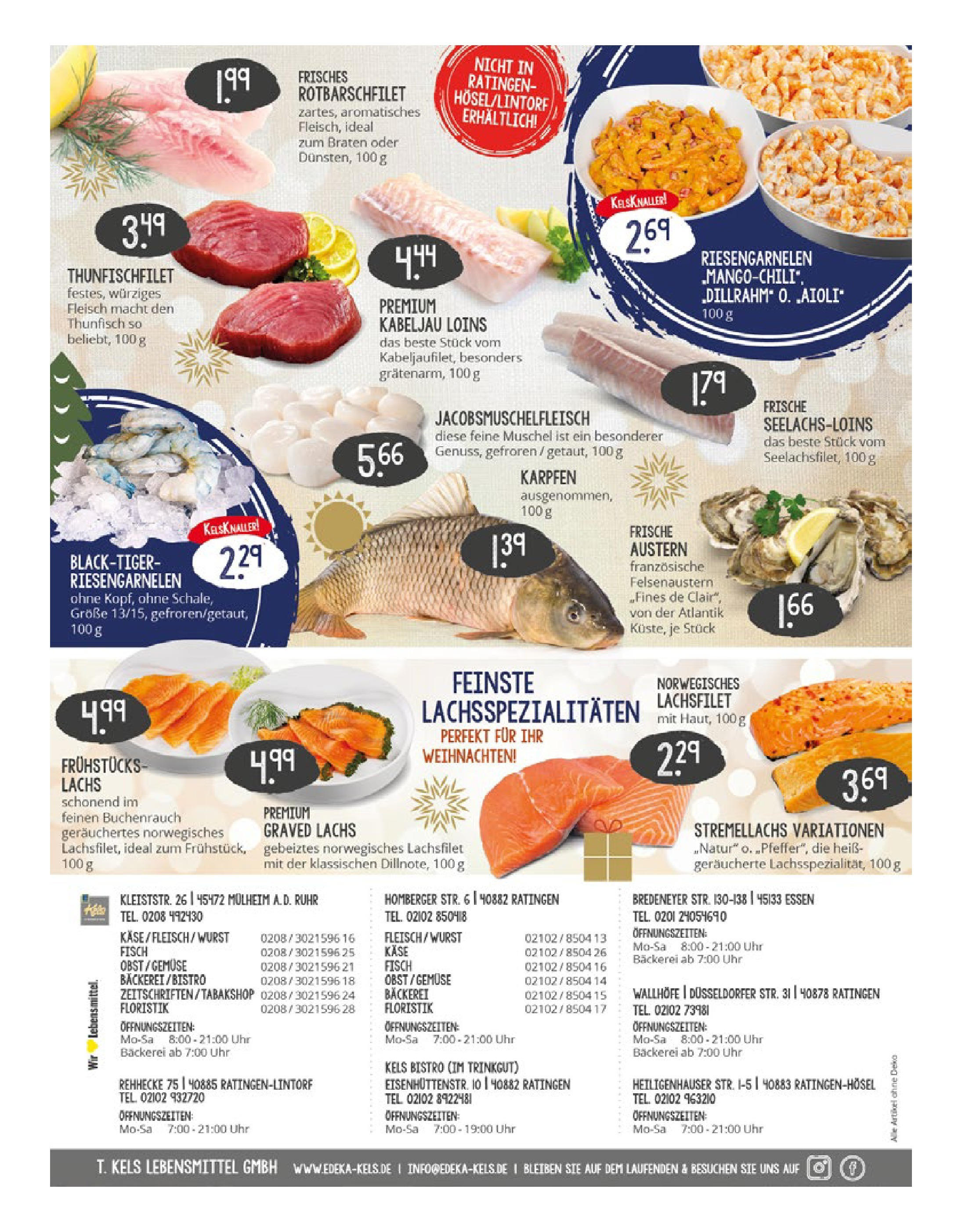 Edeka - EDEKA: Wochenangebote (ab 15.12.2024) » Angebote Online | Seite: 20 | Produkte: Bäckerei, Thunfisch, Gemüse, Wurst