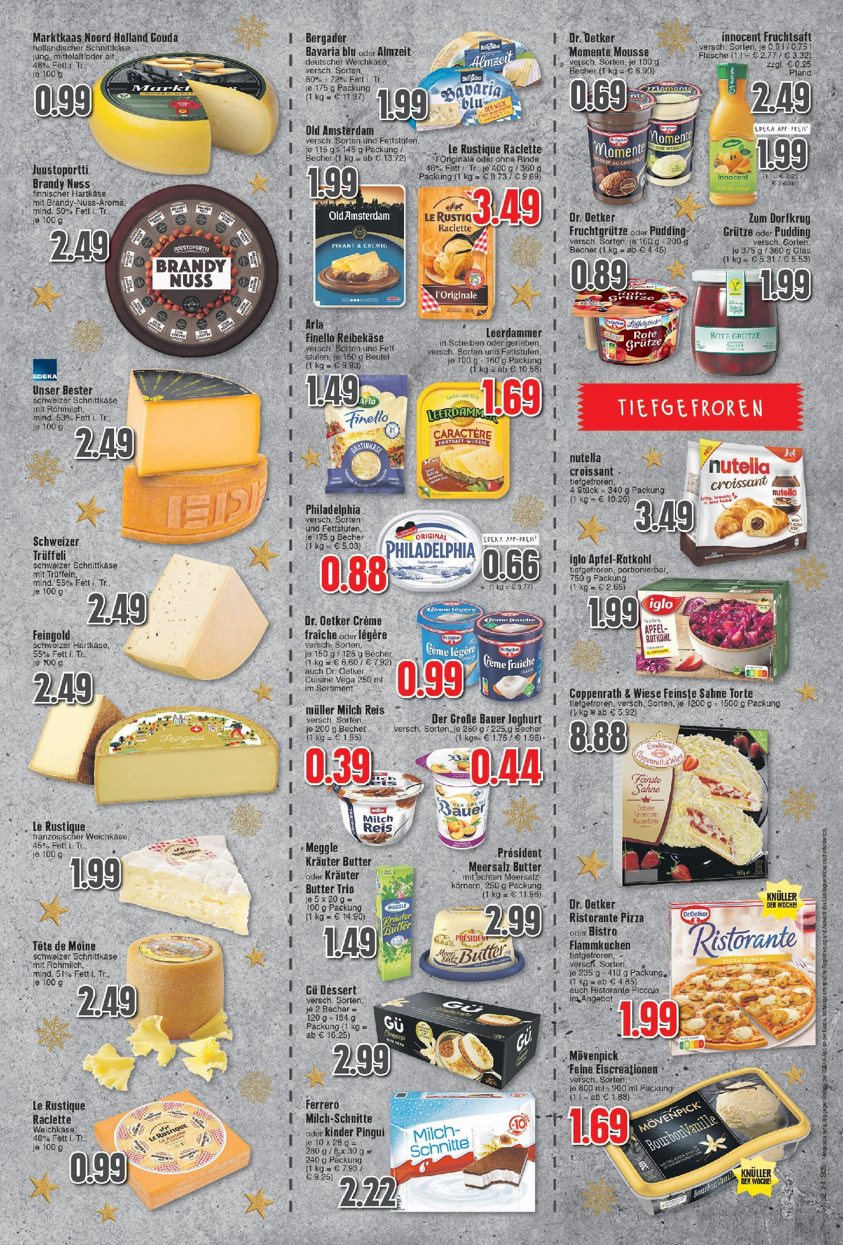 Edeka - EDEKA: Wochenangebote (ab 15.12.2024) » Angebote Online | Seite: 5 | Produkte: Ristorante, Äpfel, Fruchtsaft, Sahne