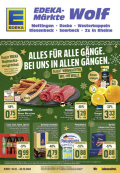 Edeka - EDEKA: Wochenangebote gültig ab dem 15.12.2024