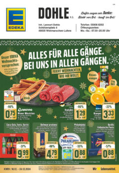 Edeka - EDEKA: Wochenangebote - gültig ab dem 15.12.2024 | Seite: 28 | Produkte: Käse, Spare ribs, Raclette, Uhr