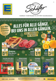 Edeka - EDEKA: Wochenangebote - gültig ab dem 15.12.2024 | Seite: 28 | Produkte: Äpfel, Garnelen, Lachs, Brot