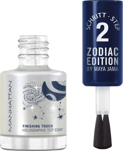 MANHATTAN Cosmetics Top Coat Super Gel, Zodiac Edition Holographic