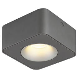 GLOBO LED-Spot dunkelgrau Aluminium Kunststoff B/H/T: ca. 11,7x5,5x11,7 cm 1 Brennstellen