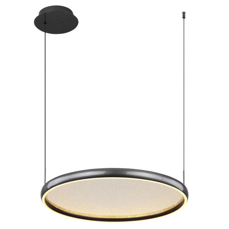 GLOBO LED-Pendelleuchte schwarz Metall Aluminium B/H/L: ca. 60x150x63 cm 1.0 Brennstellen