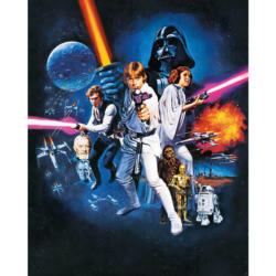 Komar Fototapete Star Wars Poster Classic 1 B/L: ca. 200x250 cm