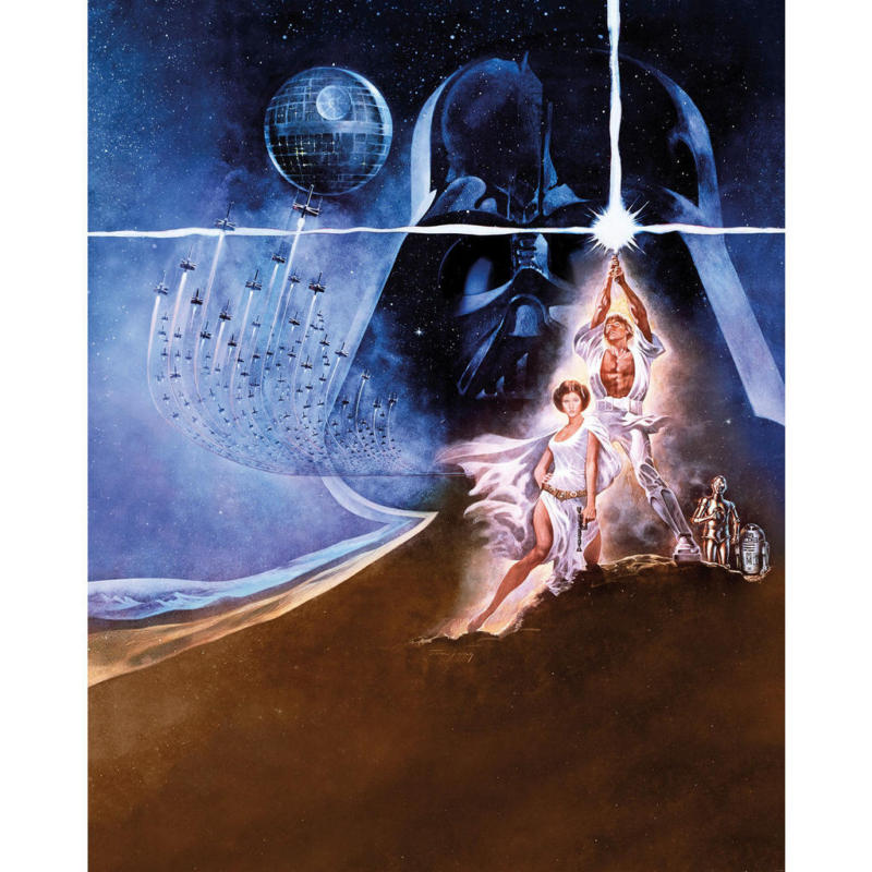 Komar Fototapete Star Wars Poster Classic 2 B/L: ca. 200x250 cm