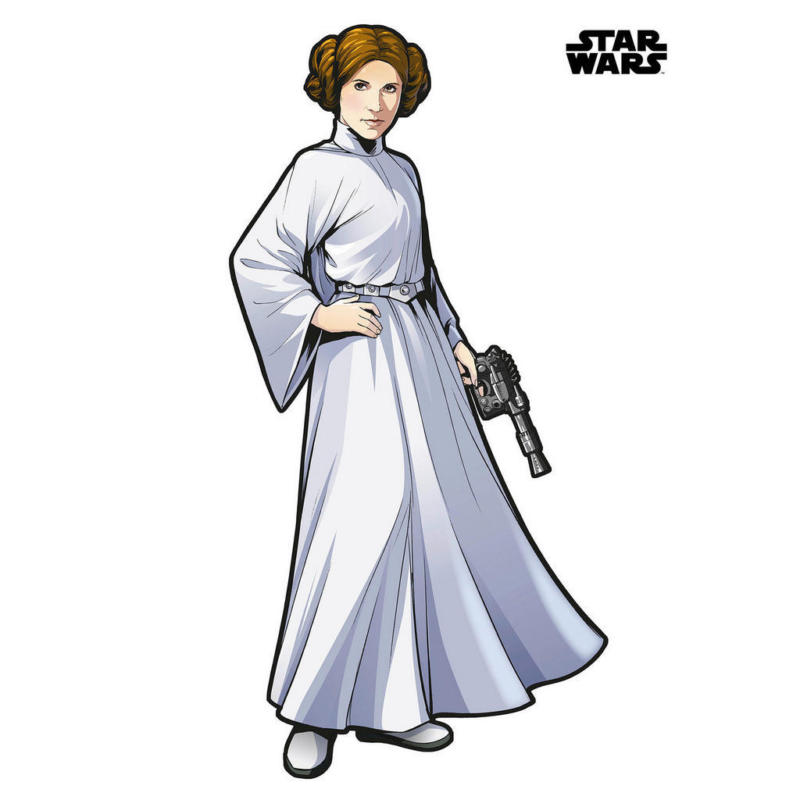 Komar Fototapete Star Wars XXL Princess Leia B/L: ca. 127x170 cm